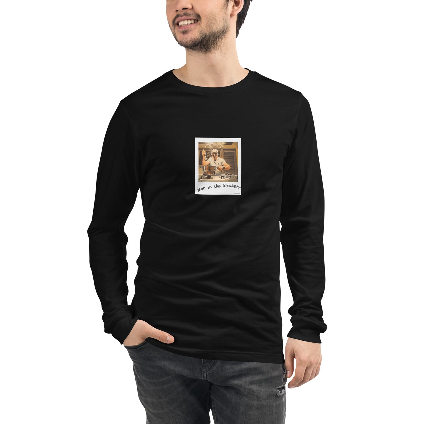 T-shirt met lange mouwen - Man in the kitchen!