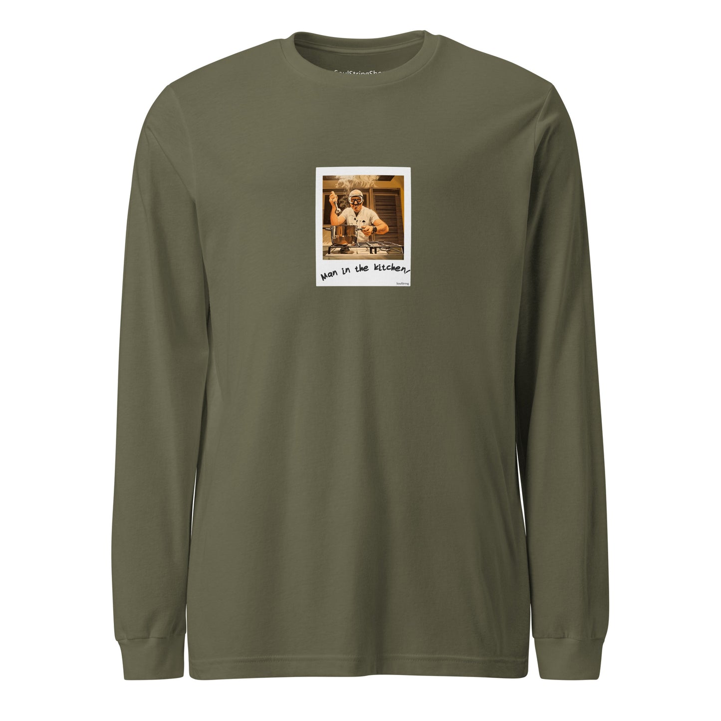 T-shirt met lange mouwen - Man in the kitchen!