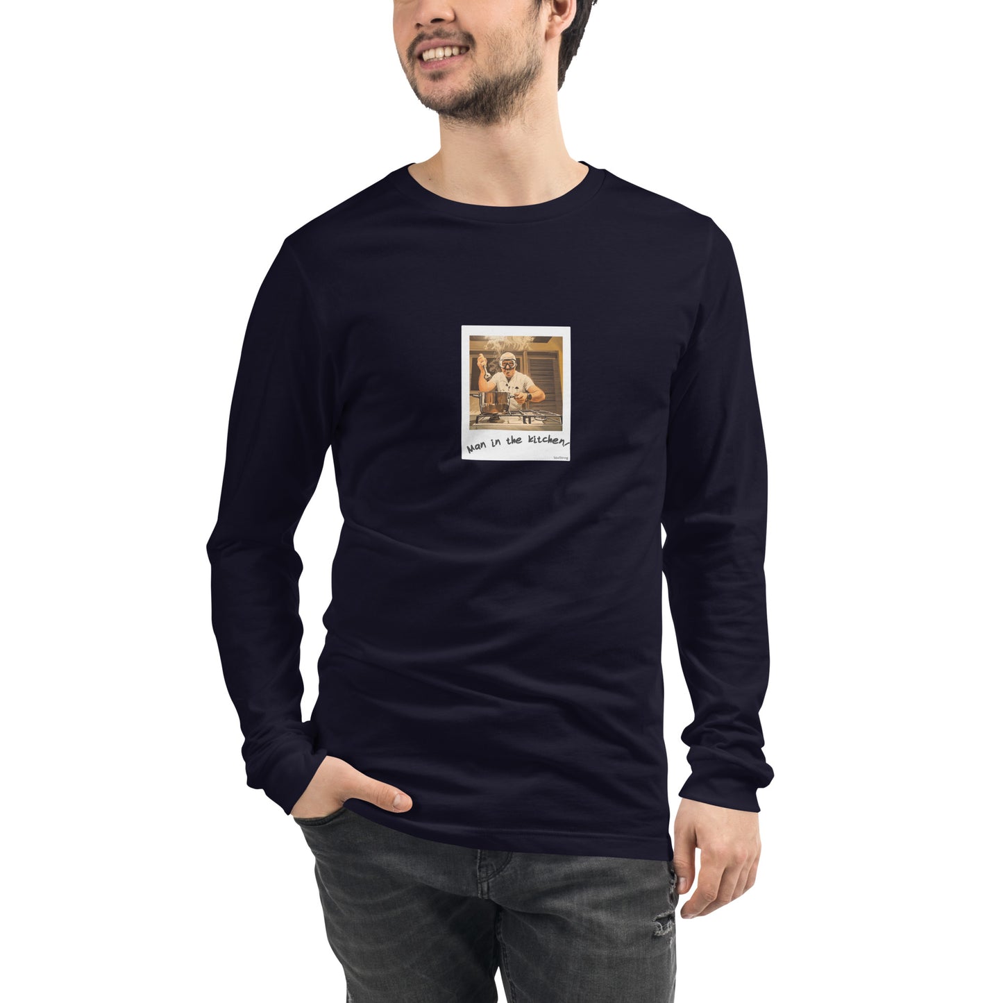 T-shirt met lange mouwen - Man in the kitchen!