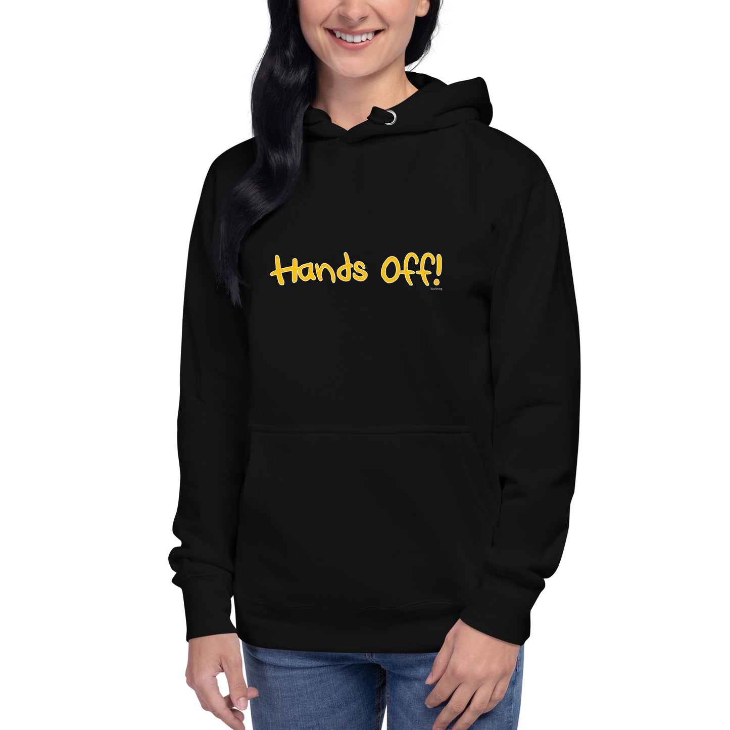 Premium hoodie - Hands Off!