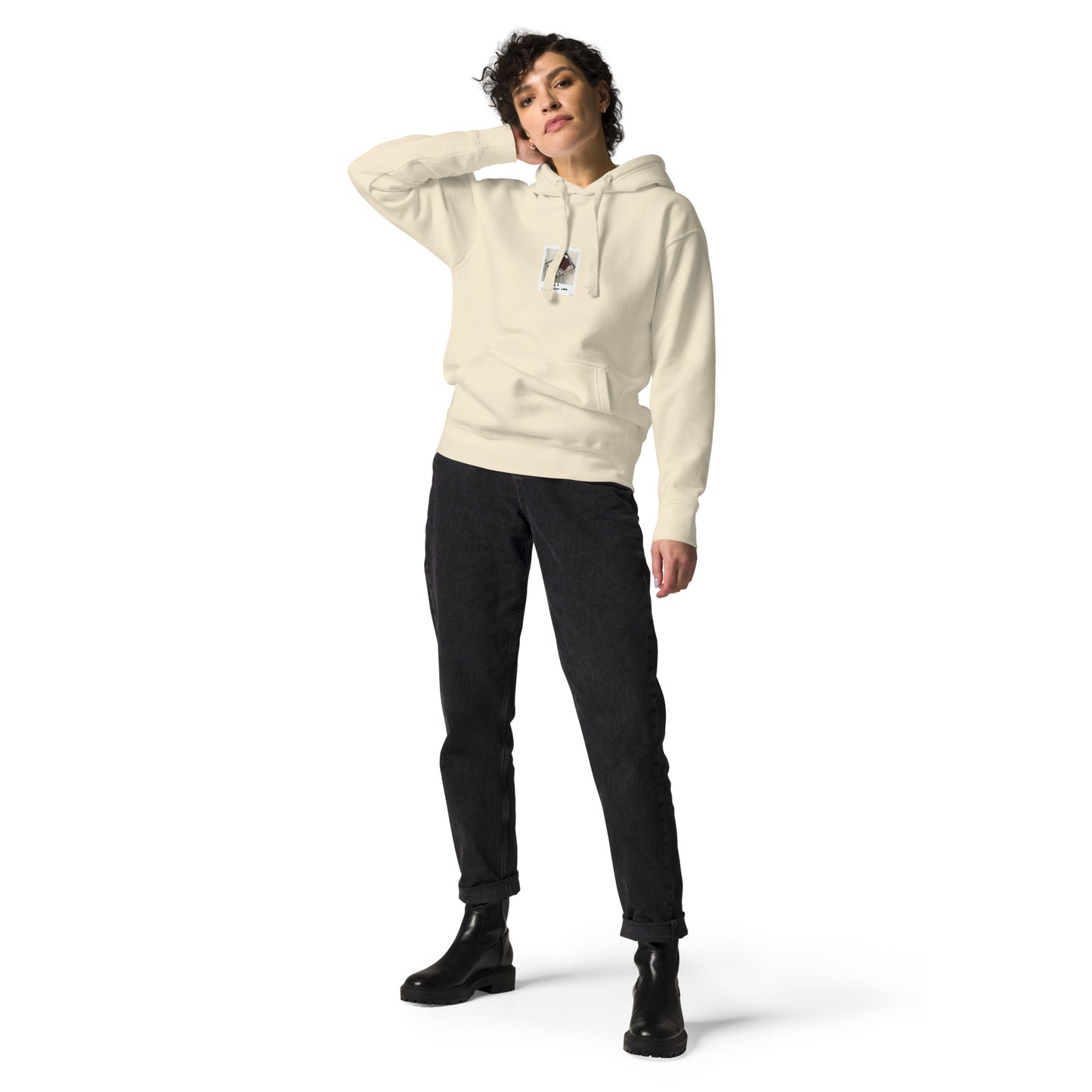Premium hoodie - Cappuccino & Chocolate Cake