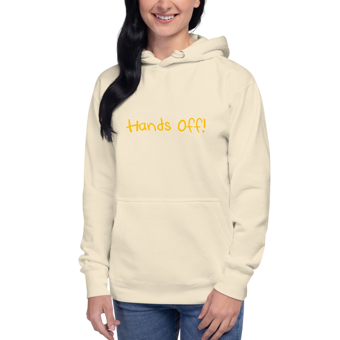 Premium hoodie - Hands Off!
