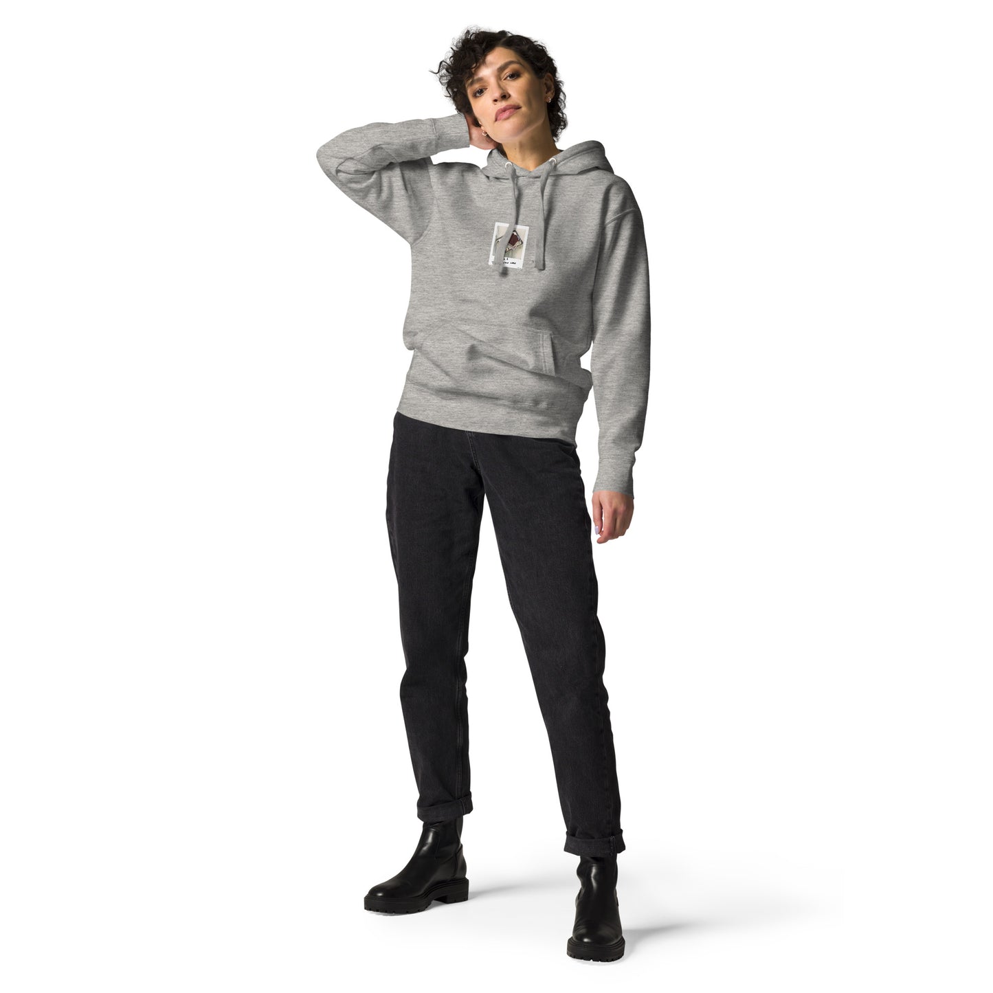 Premium hoodie - Cappuccino & Chocolate Cake