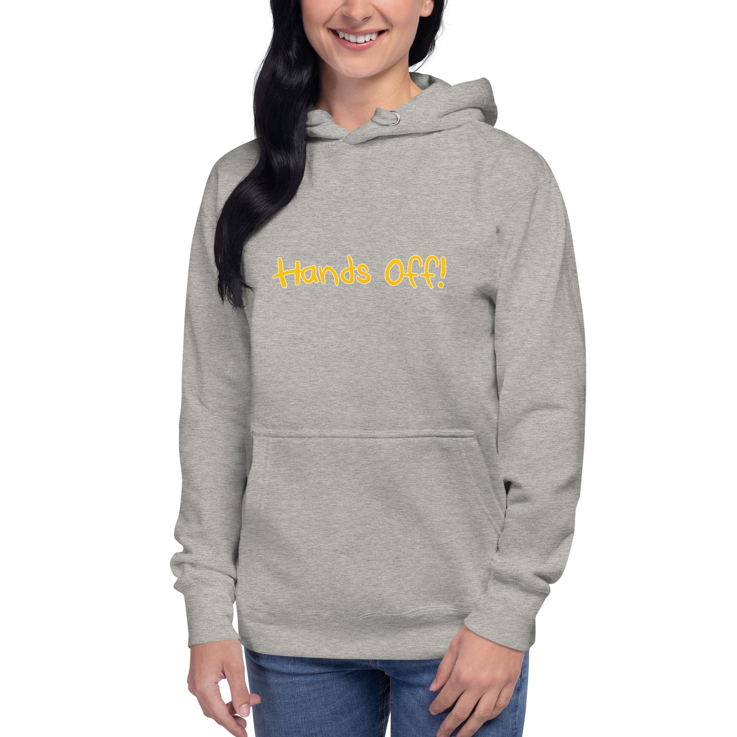 Premium hoodie - Hands Off!