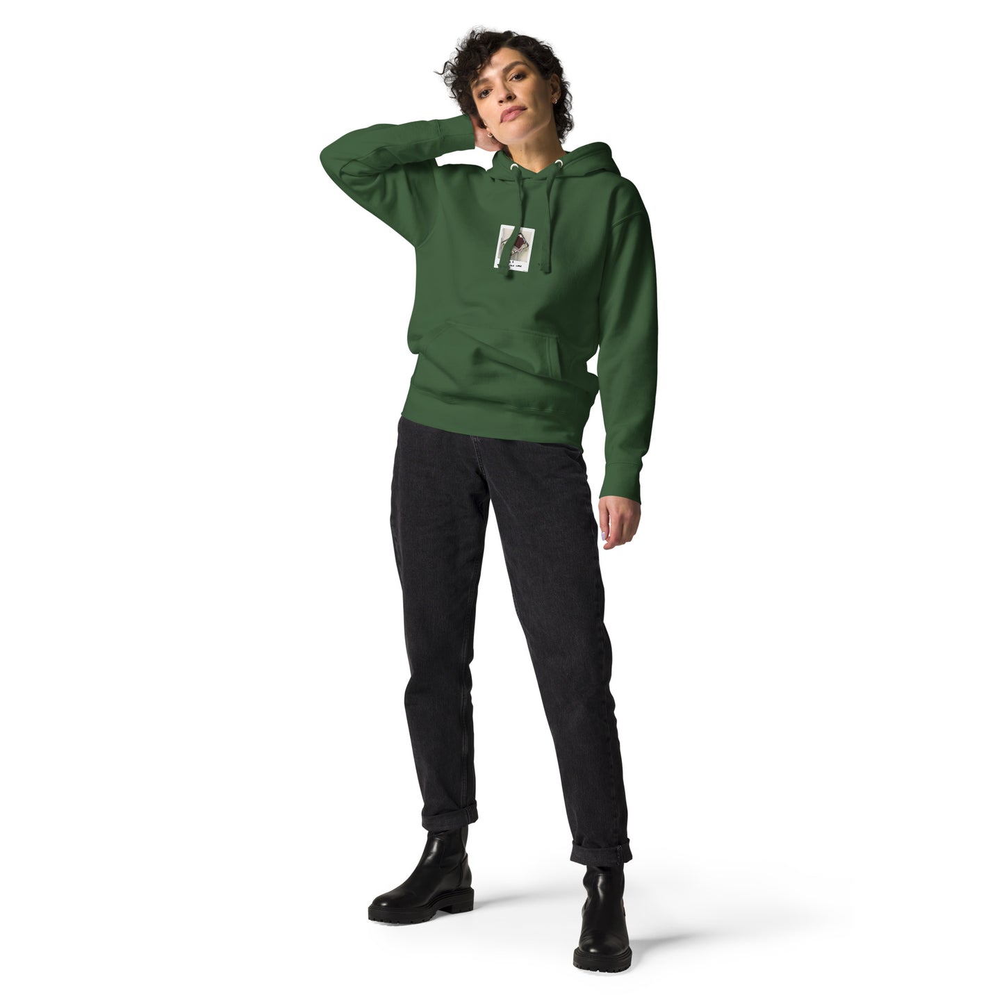 Premium hoodie - Cappuccino & Chocolate Cake