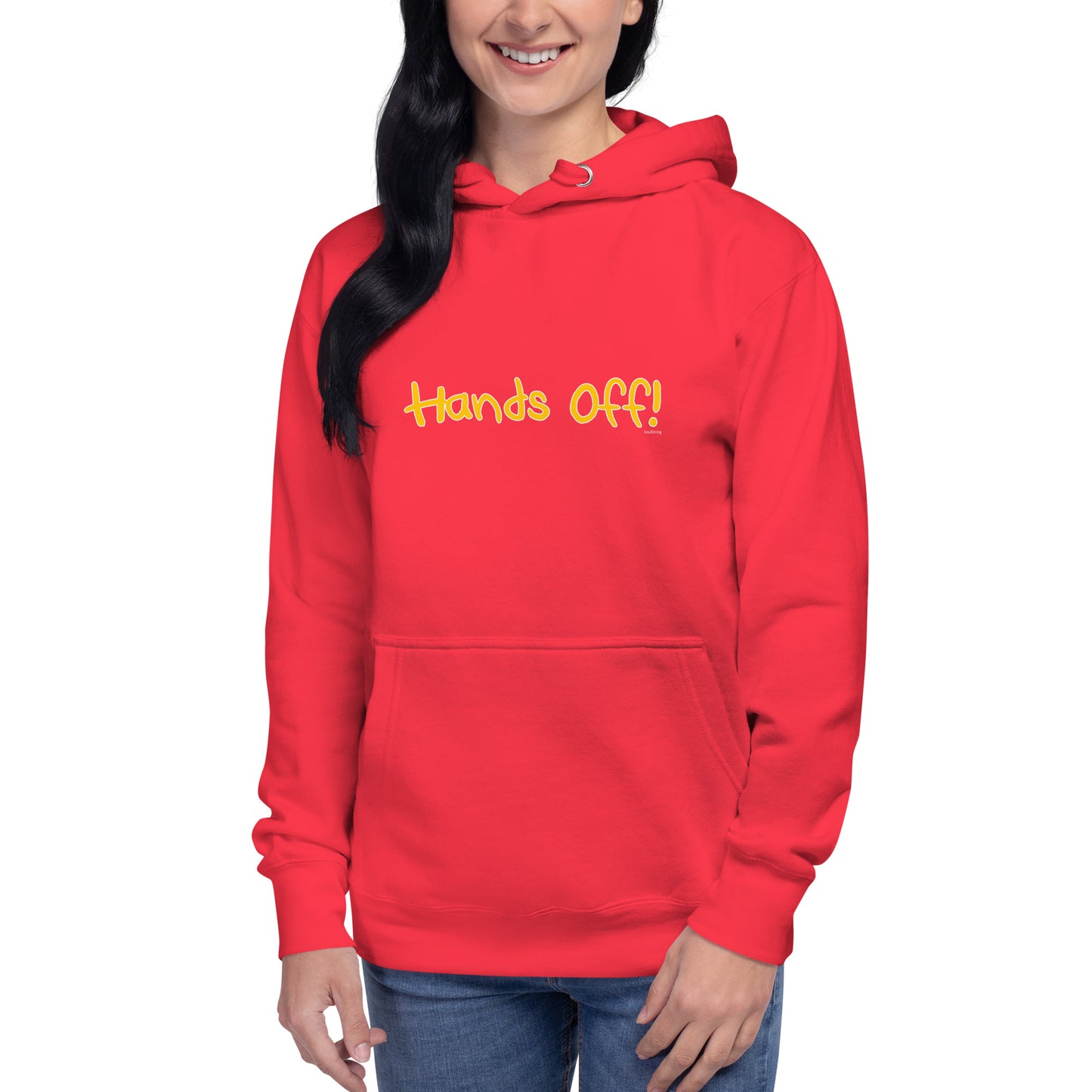 Premium hoodie - Hands Off!