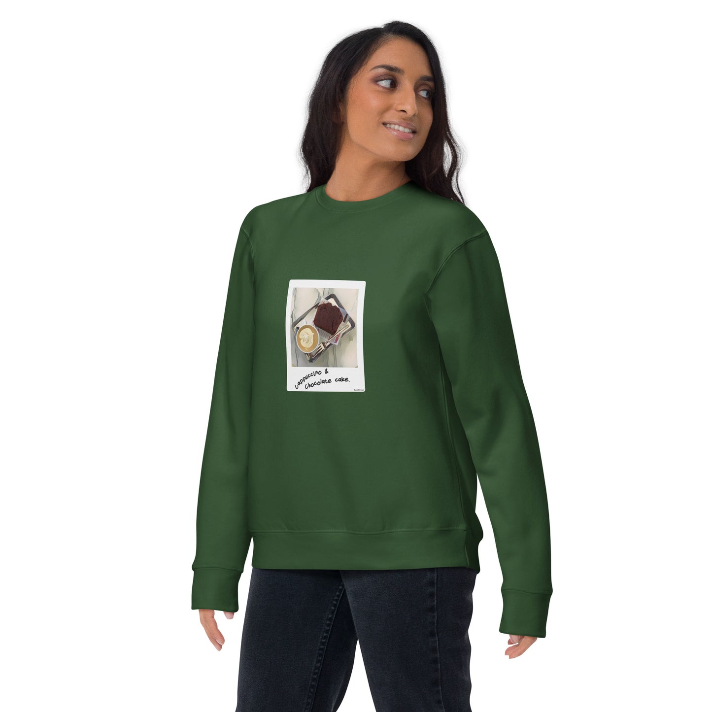 Premium sweatshirt - Cappuccino & Chocolate Cake