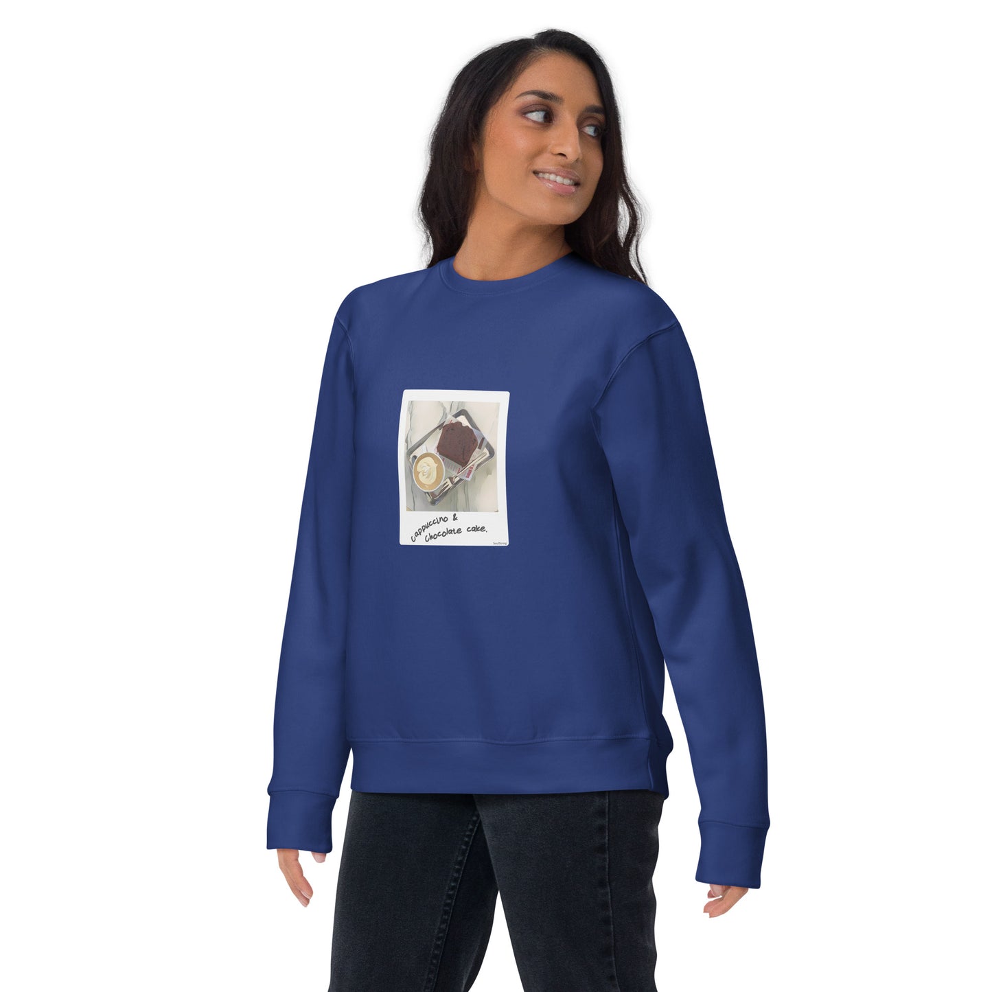 Premium sweatshirt - Cappuccino & Chocolate Cake