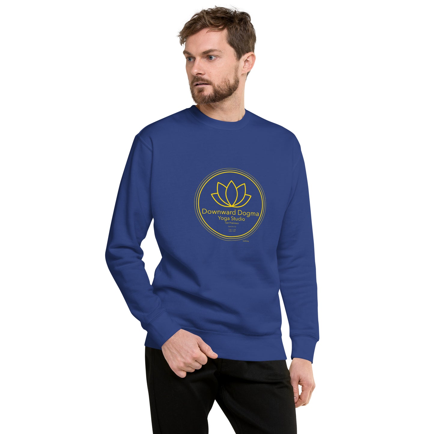 Premium sweatshirt - Downwards Dogma Yoga Studio