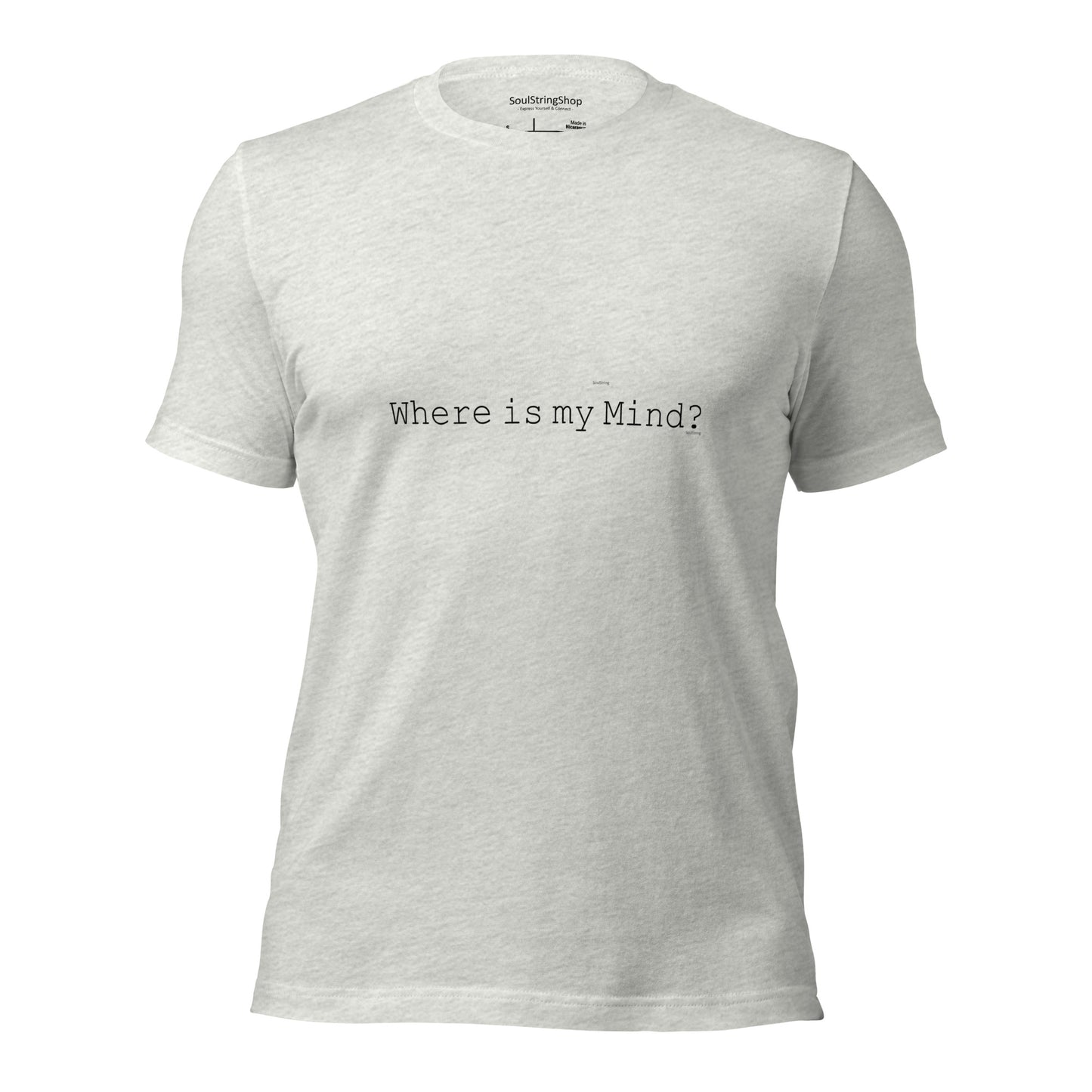 Mannen T-shirt - Where Is My Mind
