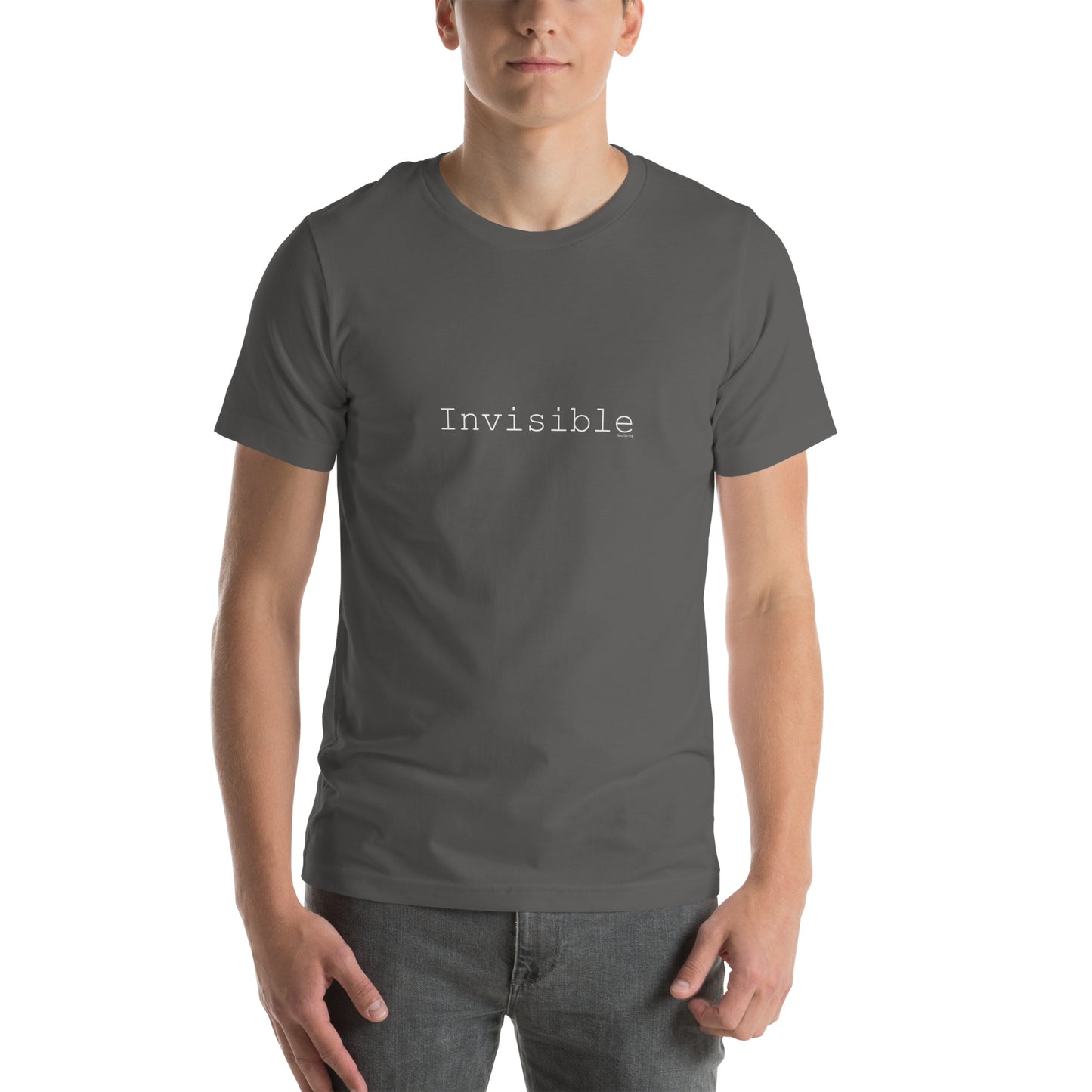 Mannen T-shirt - Invisible