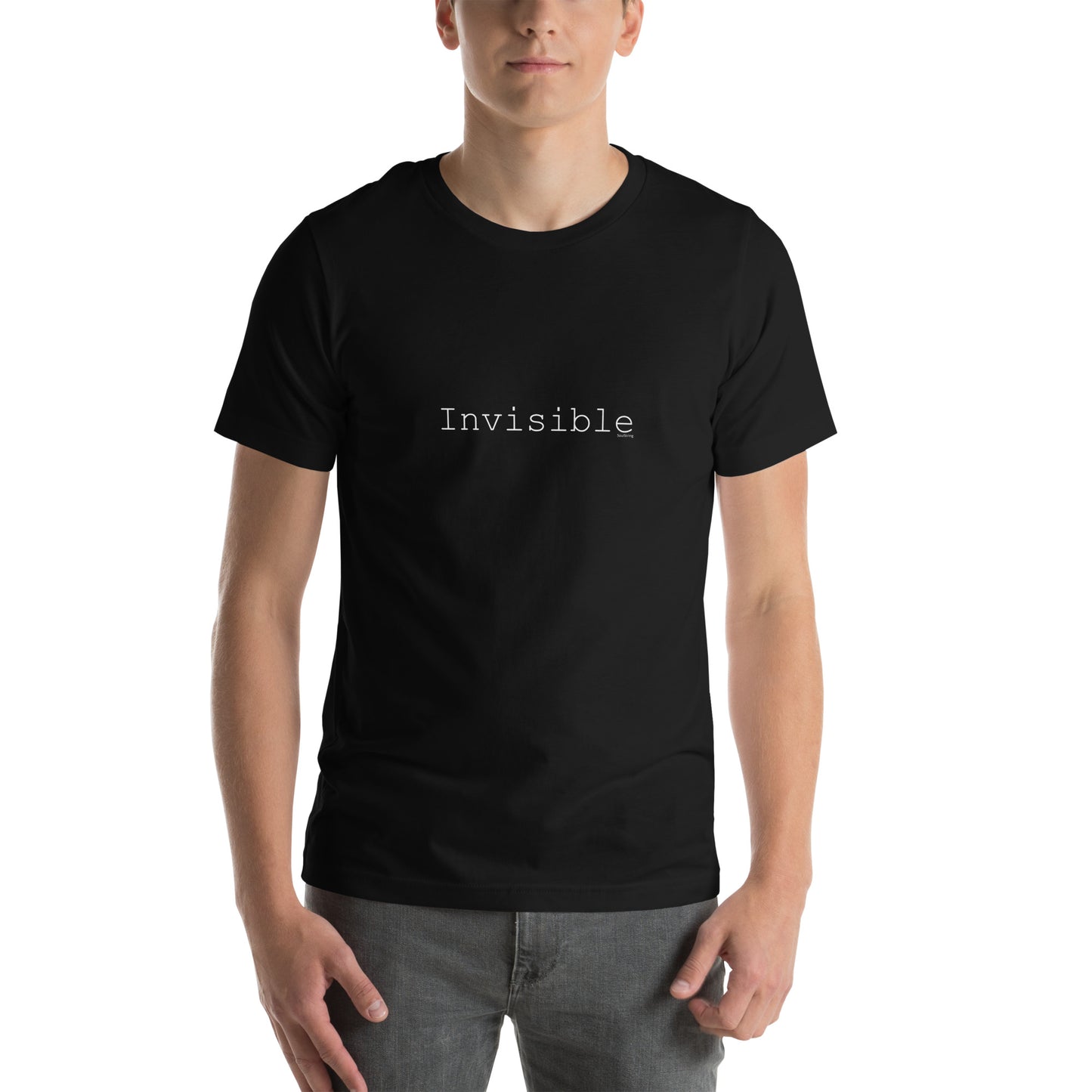 Mannen T-shirt - Invisible