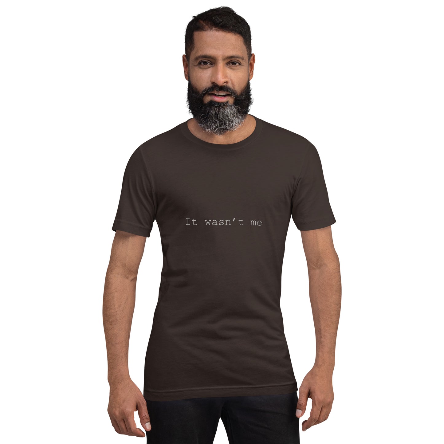 Men's T-shirt It Wasn't Me