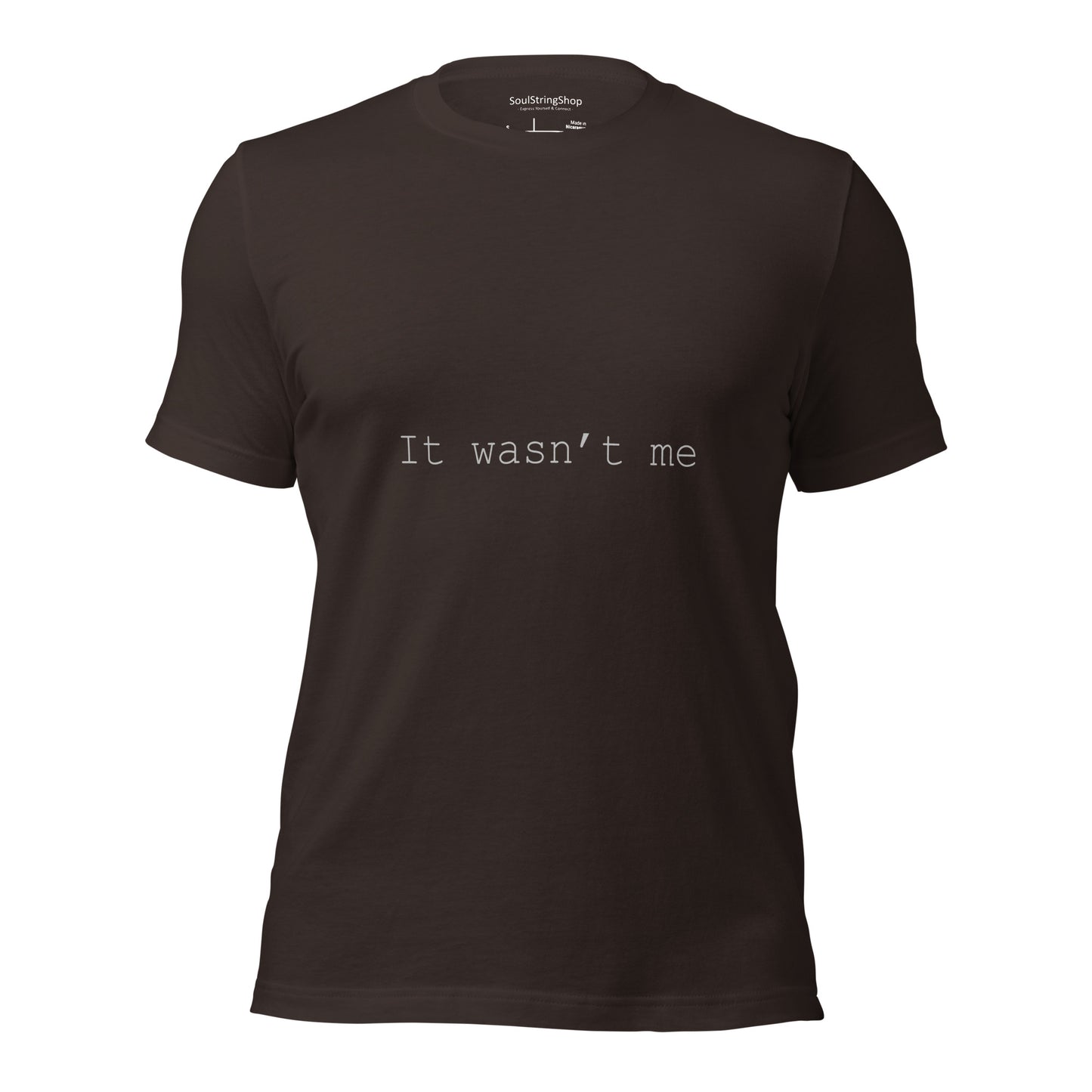 Men's T-shirt - It Wasn't Me