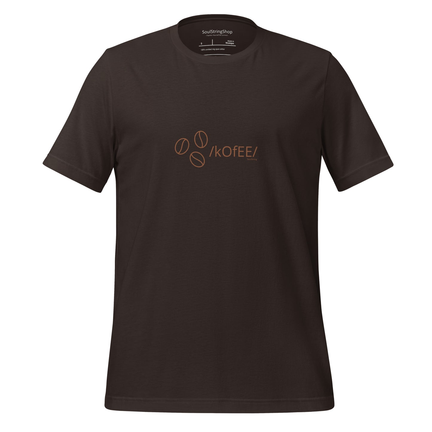 Mannen T-shirt - Coffee
