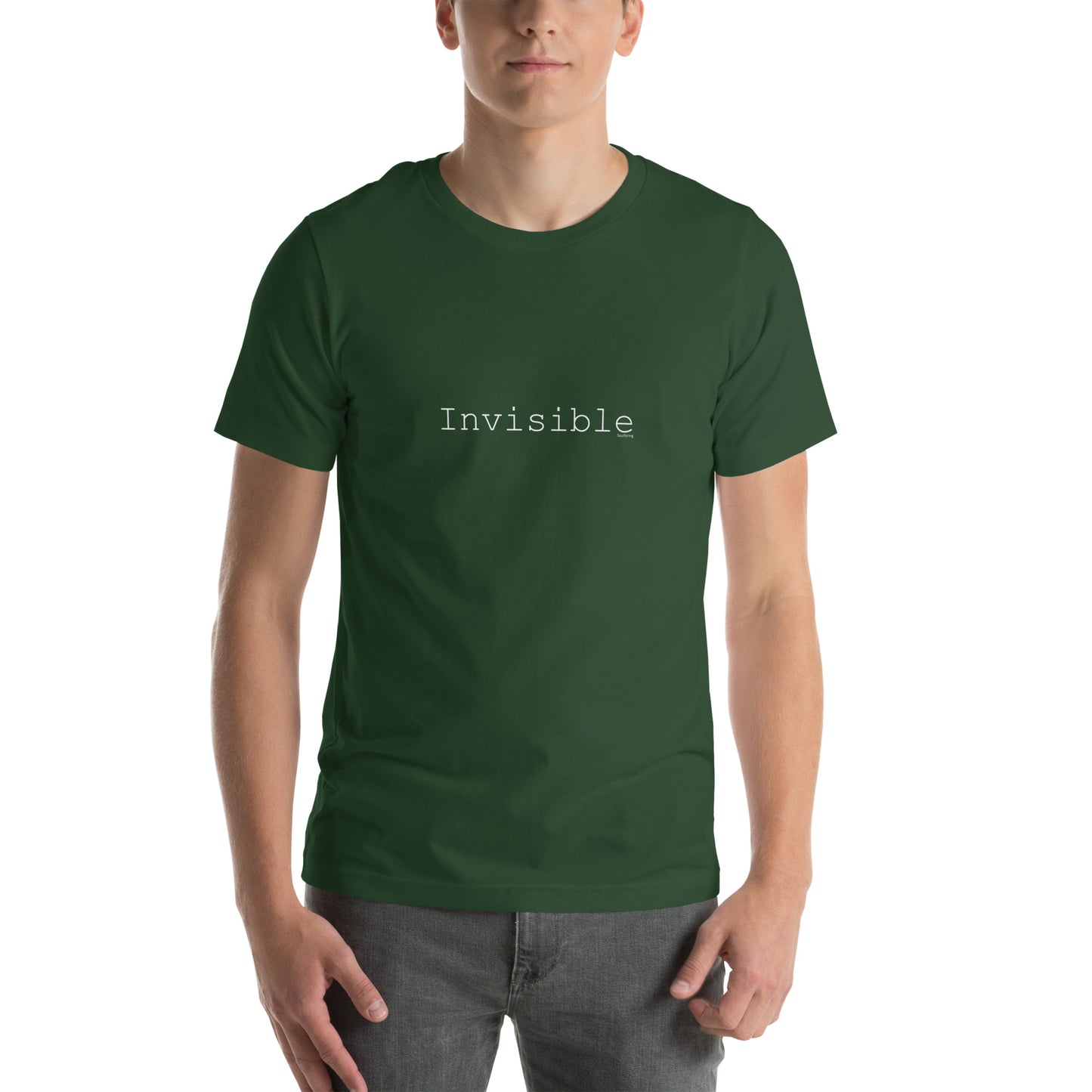 Mannen T-shirt - Invisible