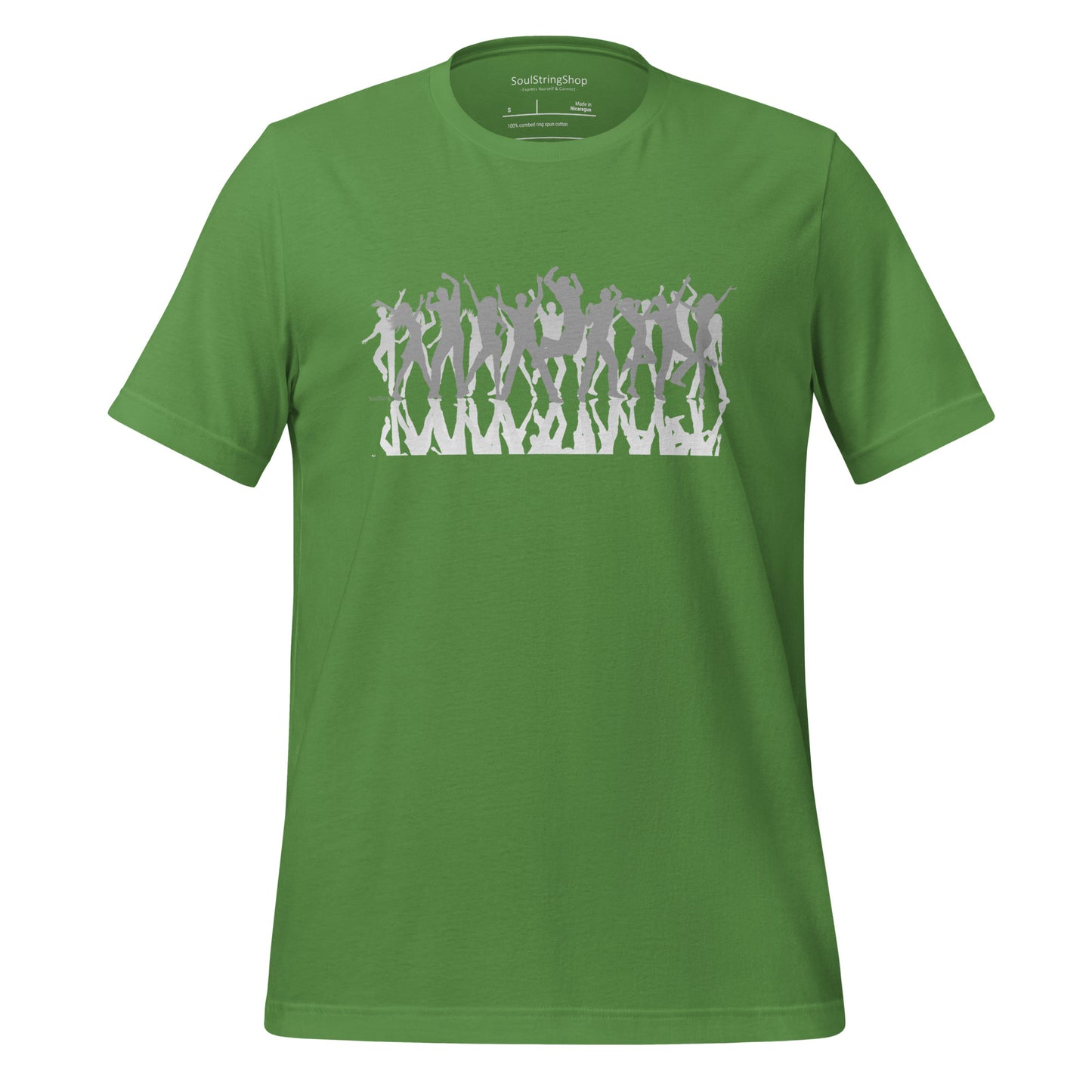 Mannen T-shirt - Dancing Crowd