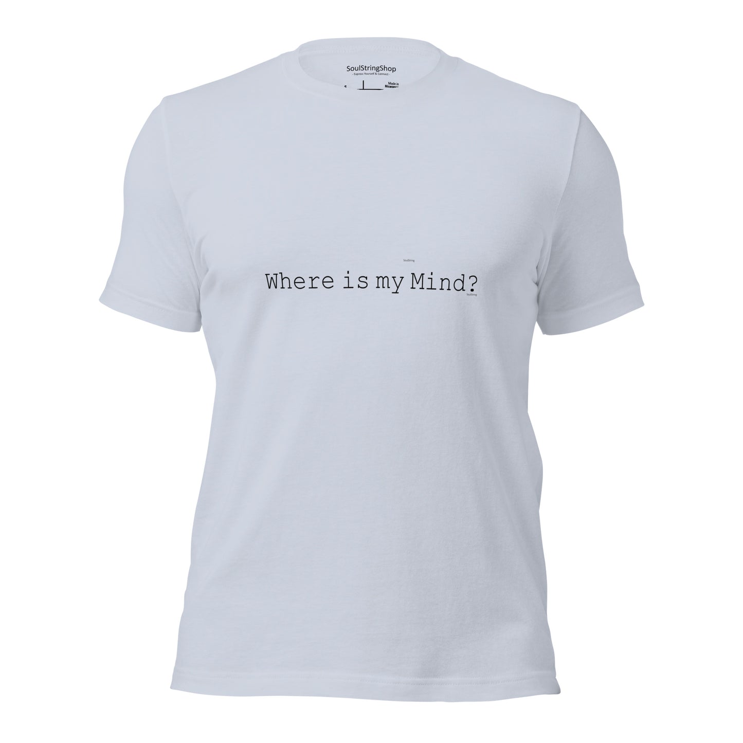 Mannen T-shirt - Where Is My Mind