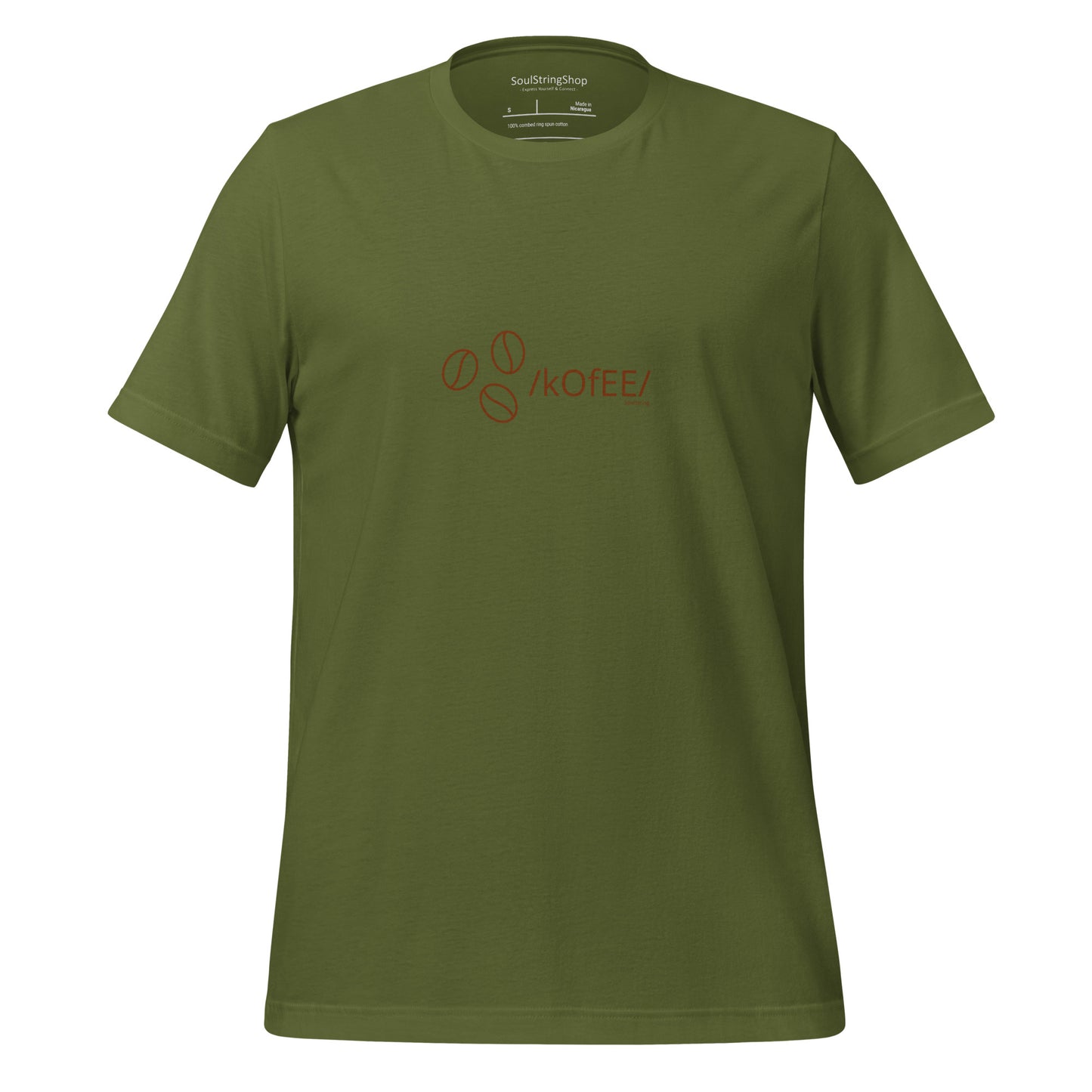 Mannen T-shirt - Coffee