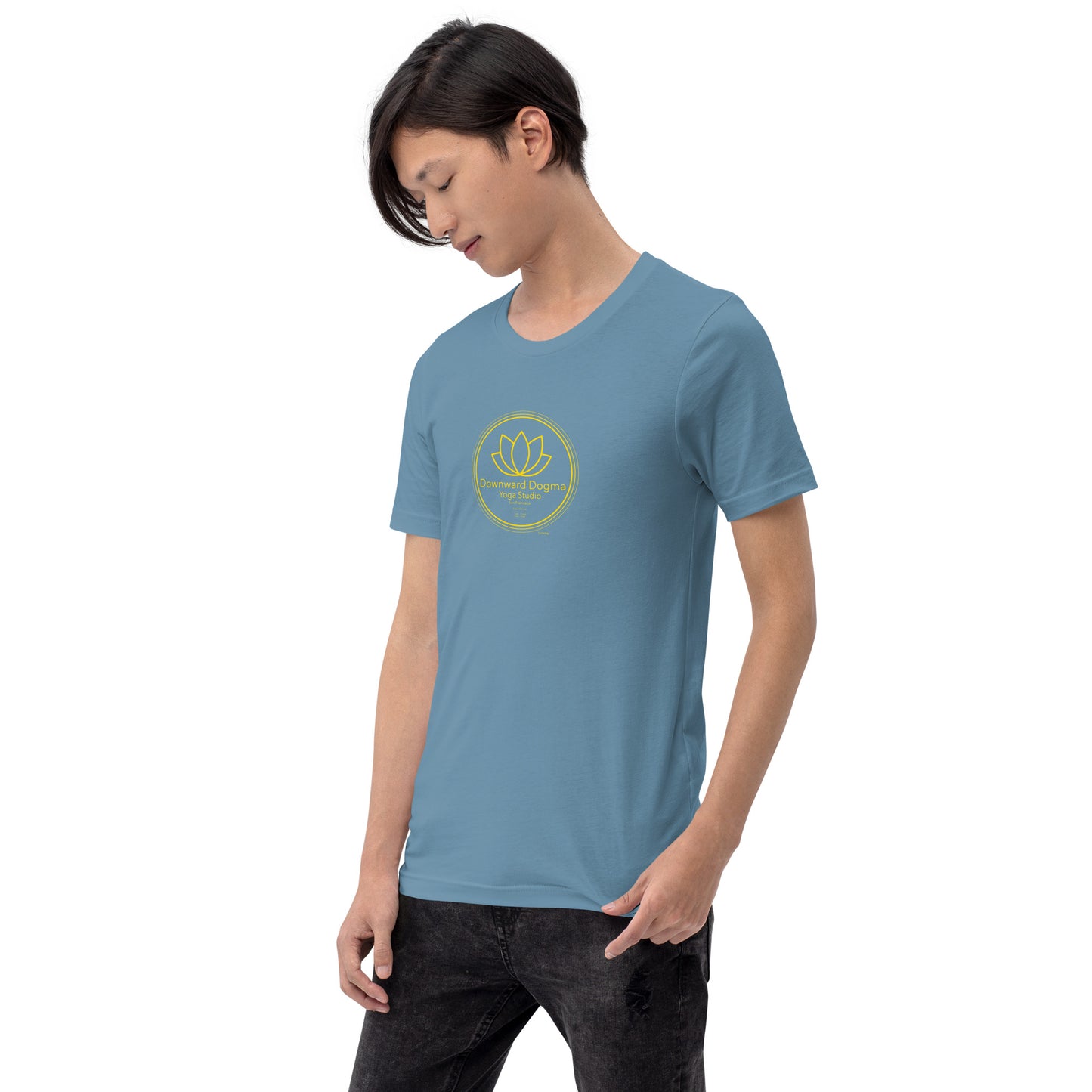 Mannen T-shirt - Downward Dogma Yoga Studio