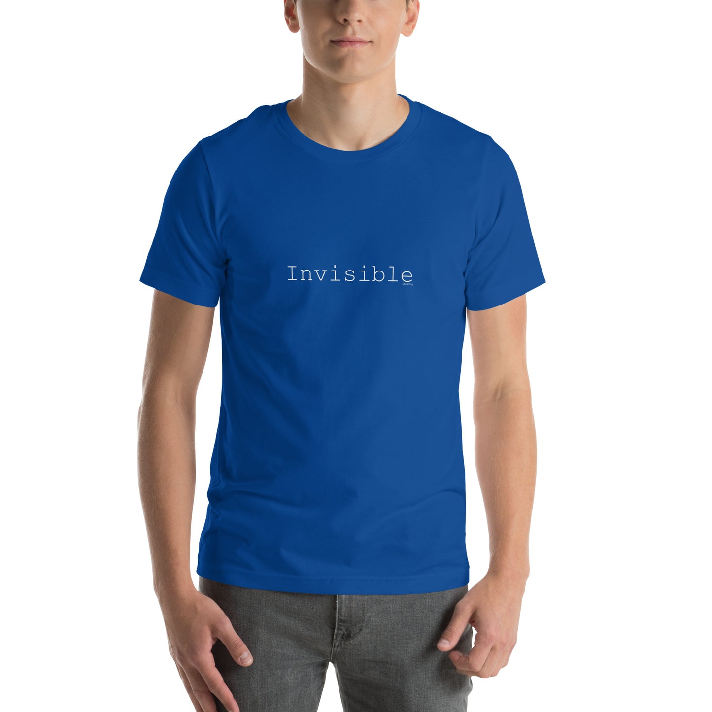 Mannen T-shirt - Invisible