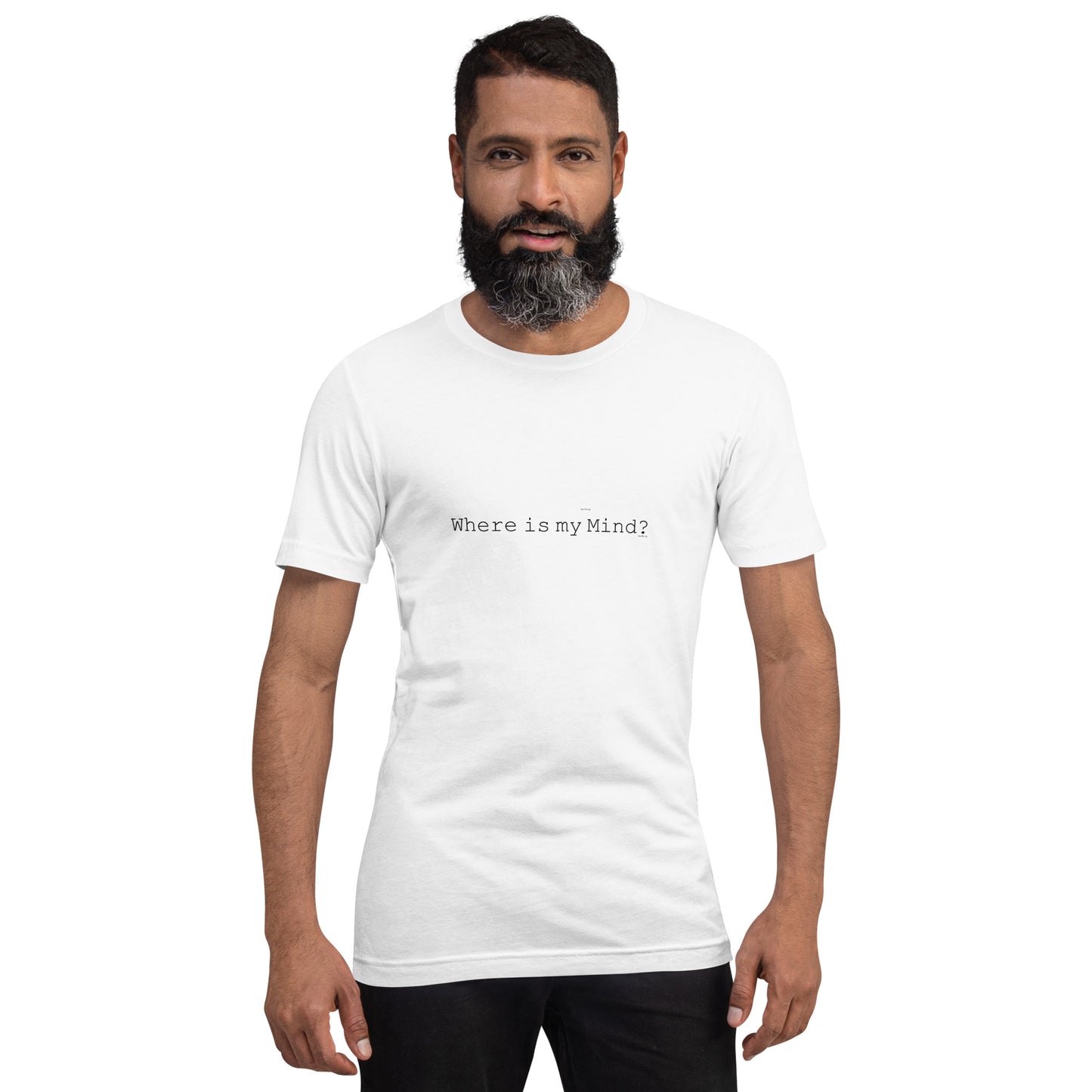 Mannen T-shirt - Where Is My Mind
