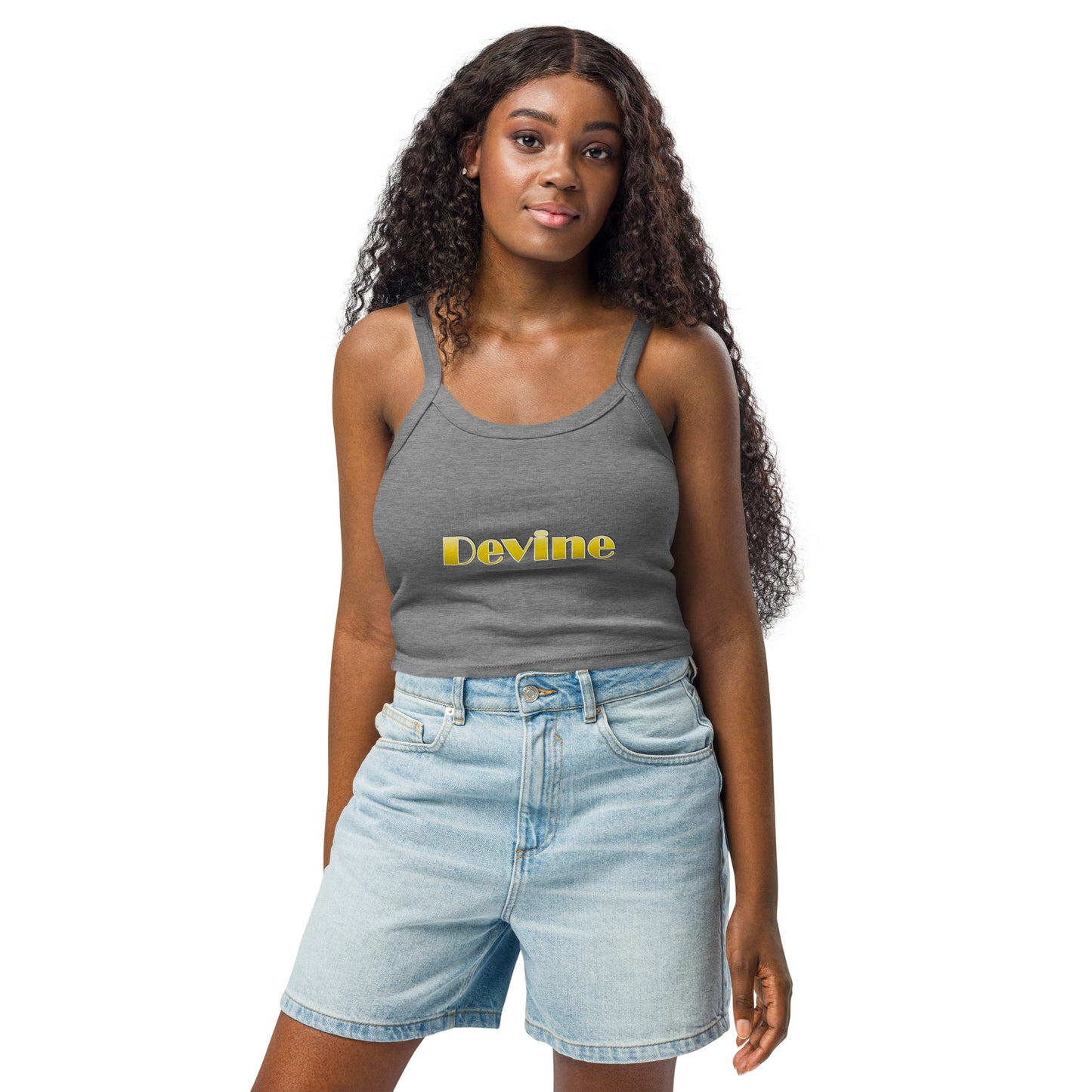 Micro-rib tank top - Devine