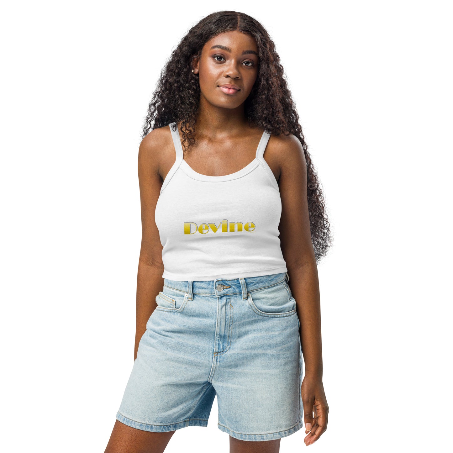 Micro-rib tank top - Devine