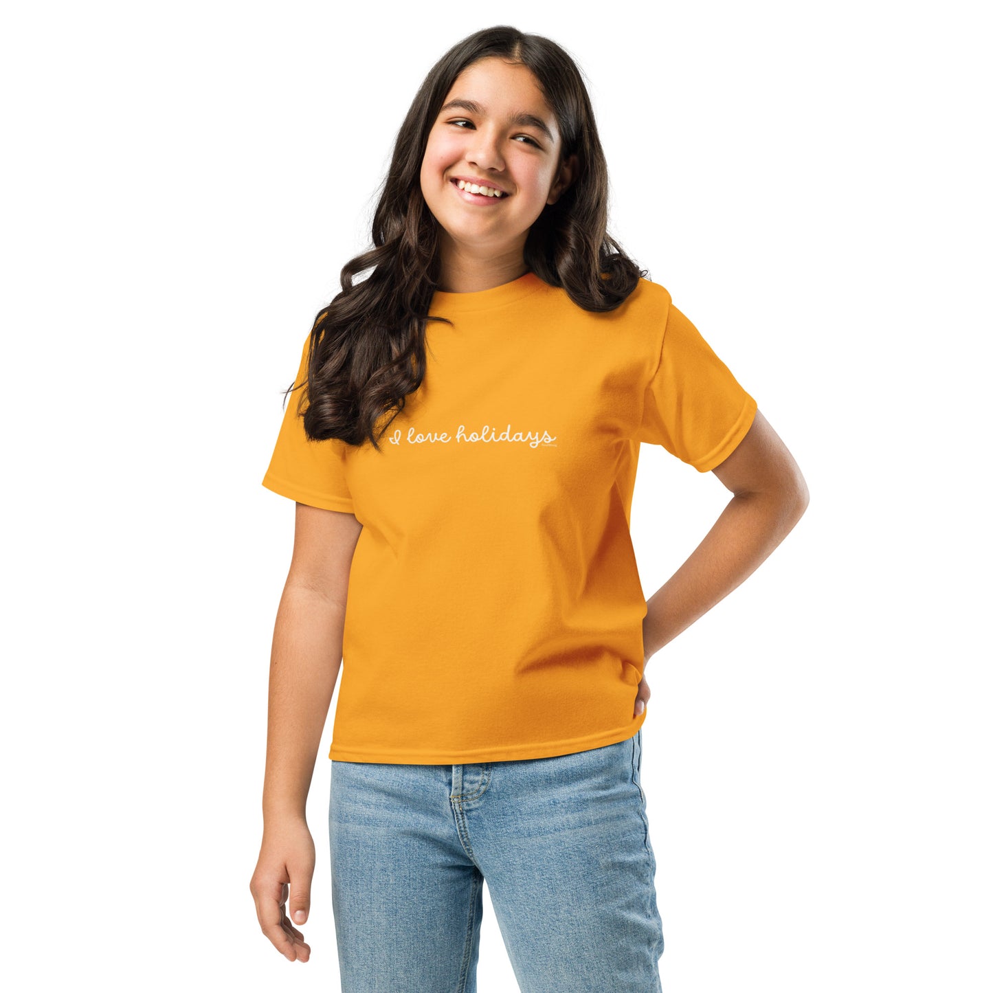 Kids T-shirt - I Love Holidays