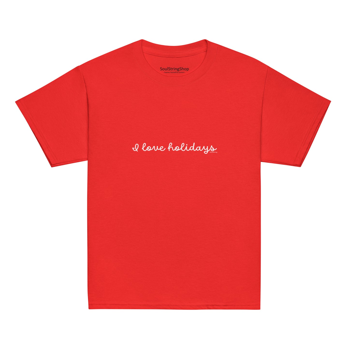 Kids T-shirt - I Love Holidays