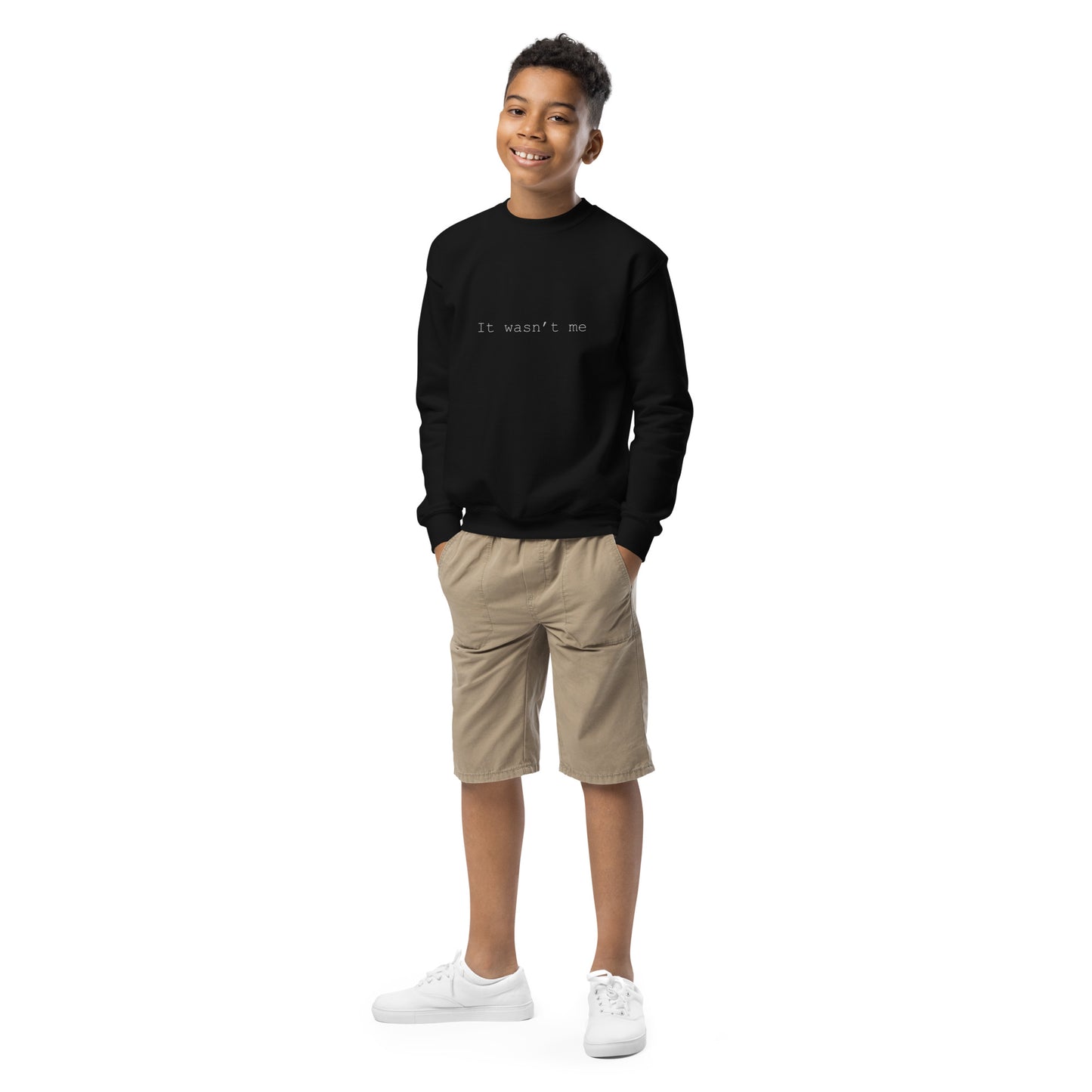Kids sweatshirt - It Wasn't Me