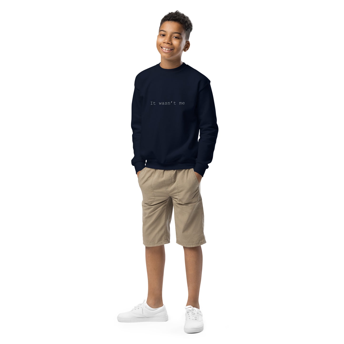Kids sweatshirt - It Wasn't Me