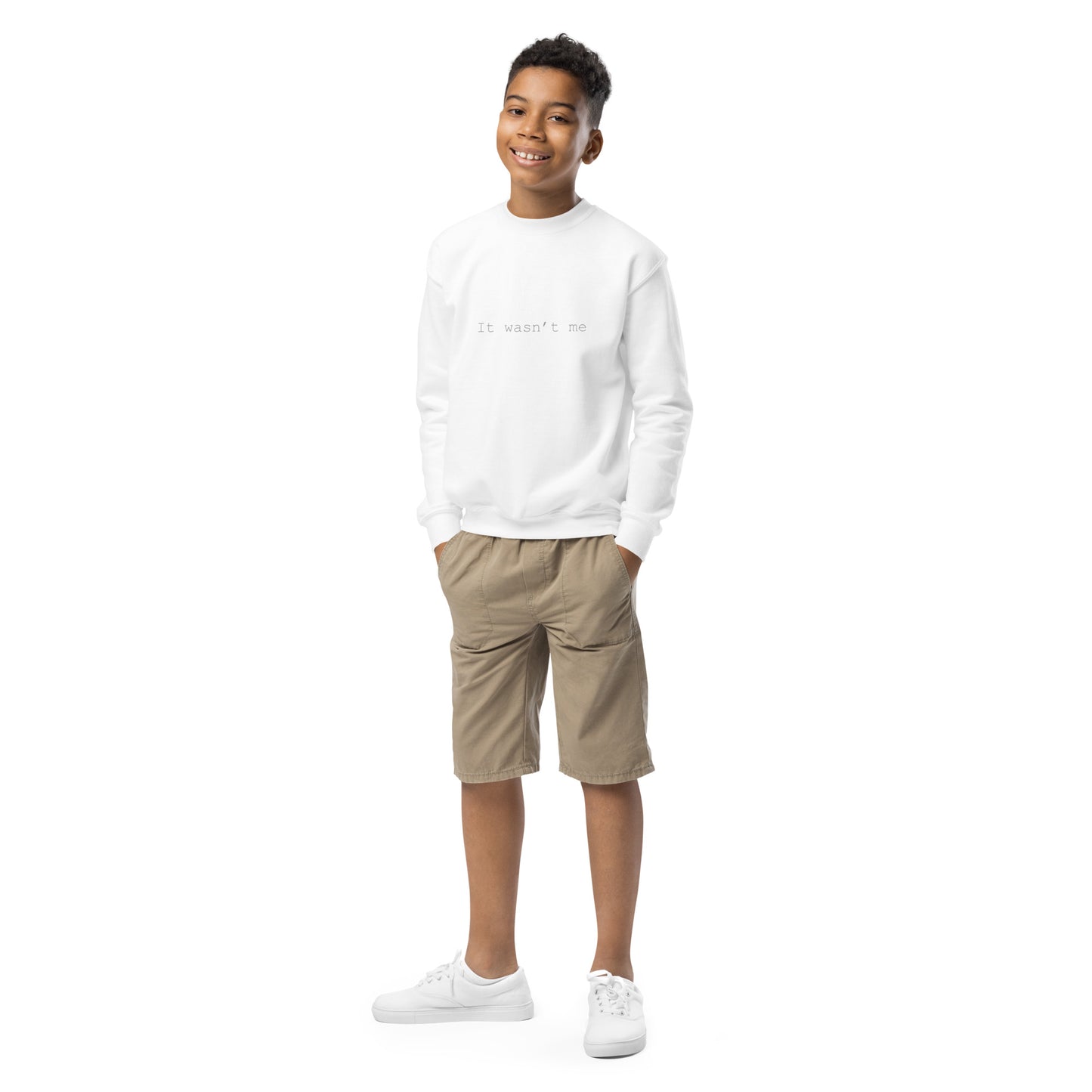 Kids sweatshirt - It Wasn't Me