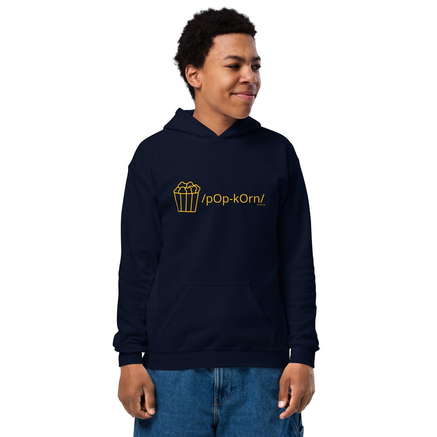 Sweat à capuche pour enfants - Popcorn