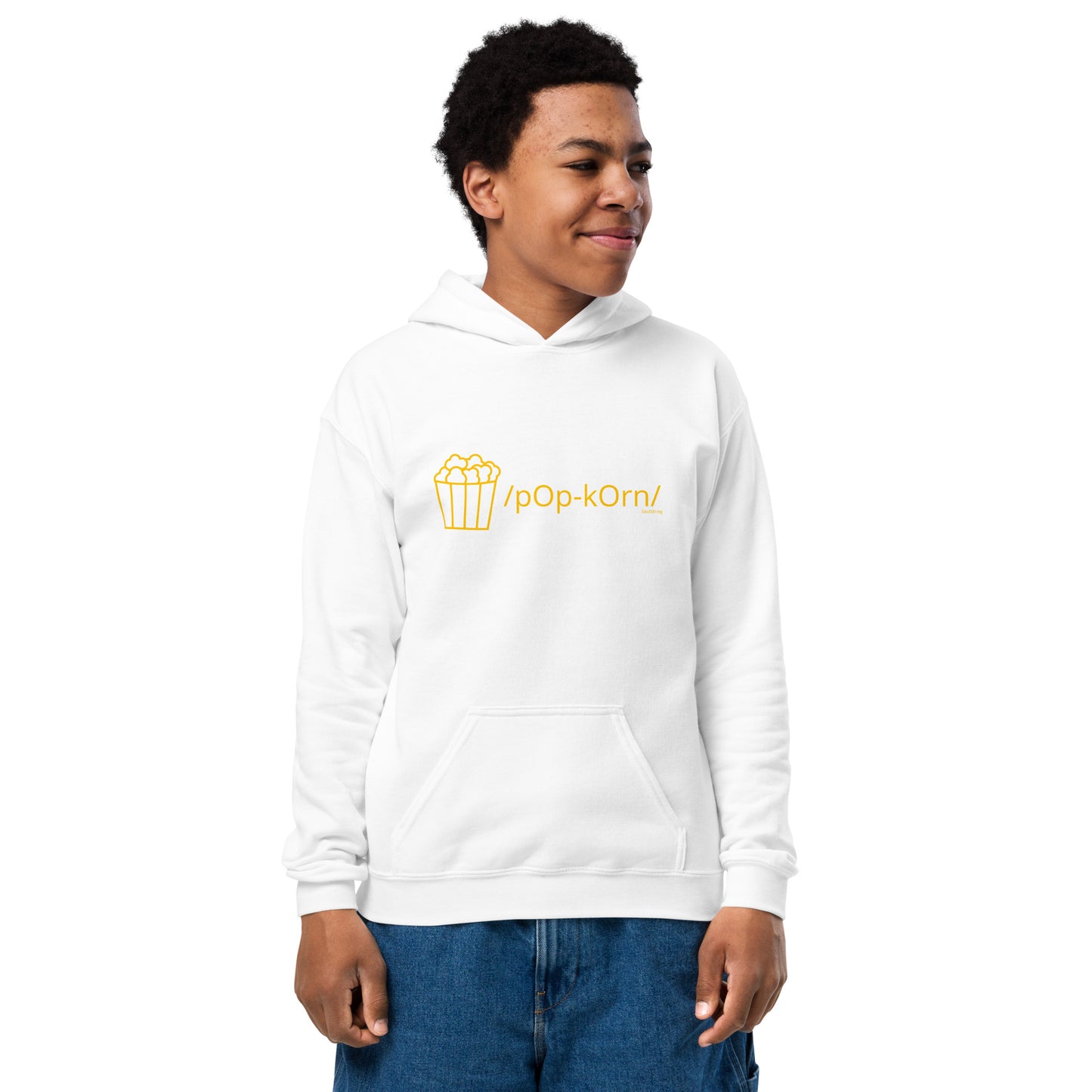 Sweat à capuche pour enfants - Popcorn