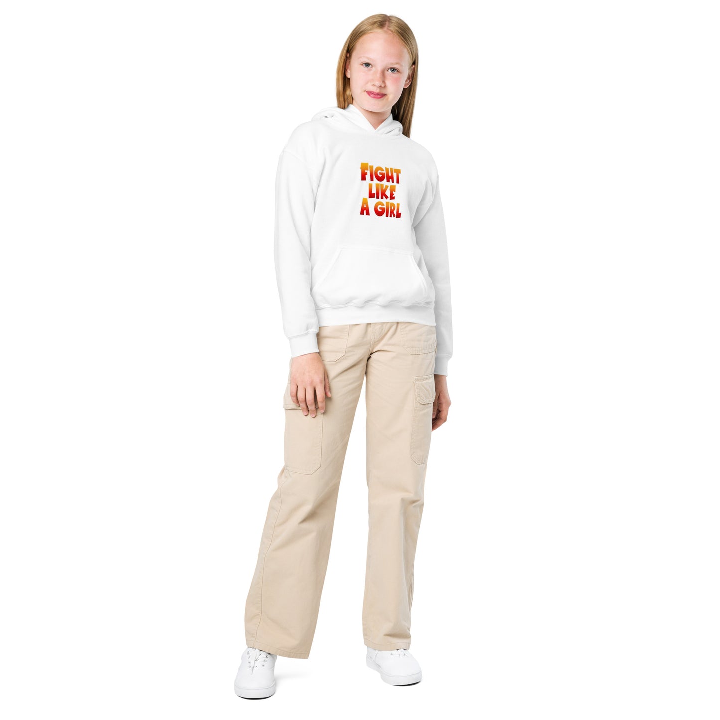 Kids Hoodie - Fight Like A Girl