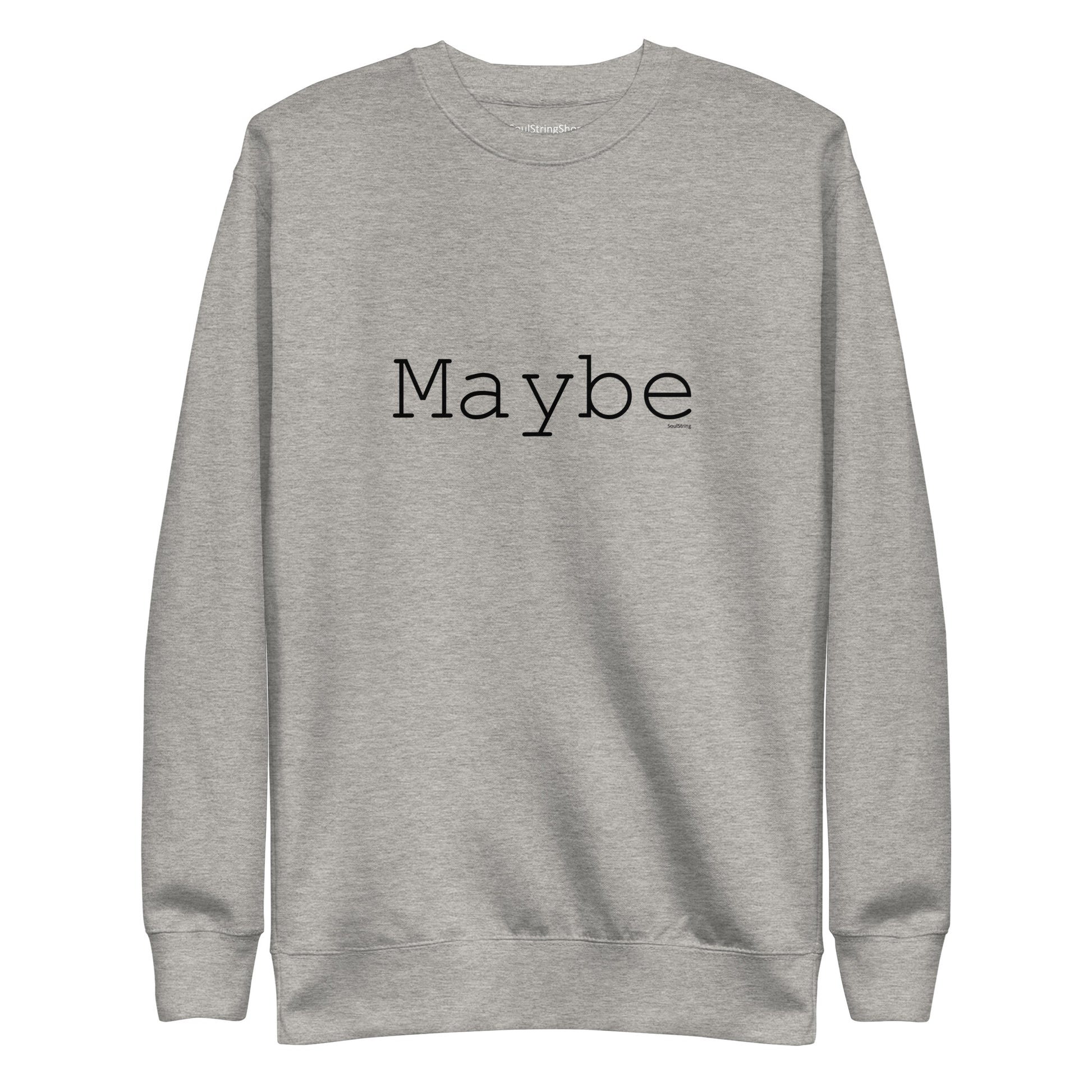 Grijze sweater met coole print