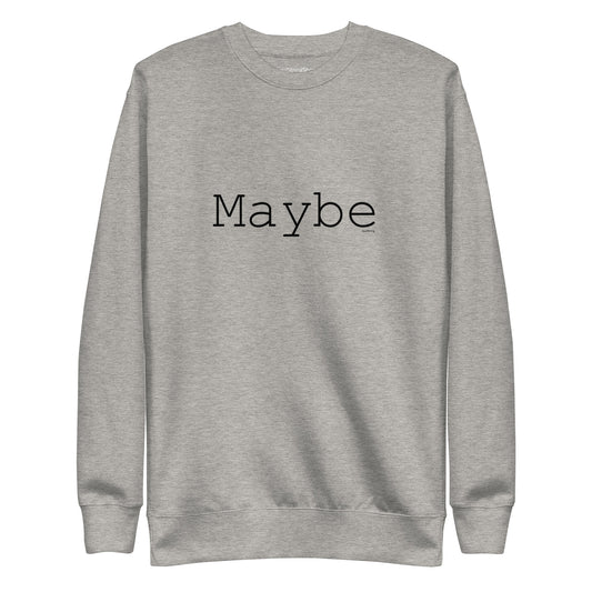 Grijze sweater met coole print