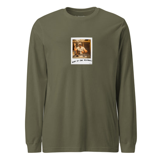 T-shirt met lange mouwen - Man in the kitchen!