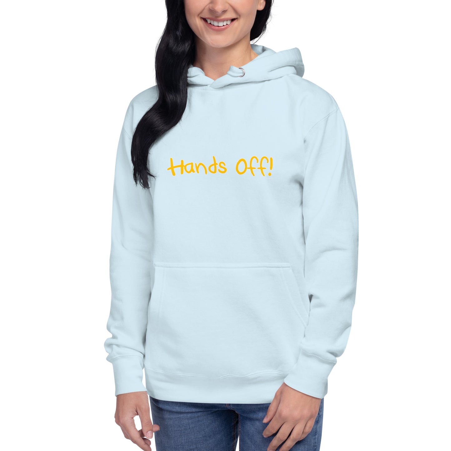 Premium hoodie - Hands Off!