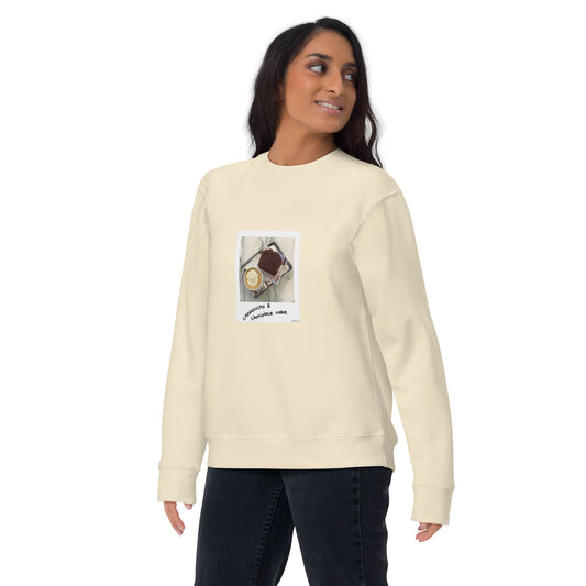 Premium sweatshirt - Cappuccino & Chocolate Cake
