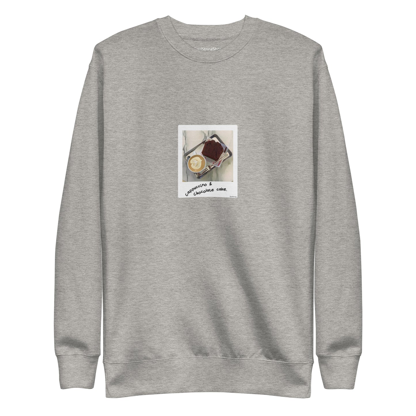 Premium sweatshirt - Cappuccino & Chocolate Cake