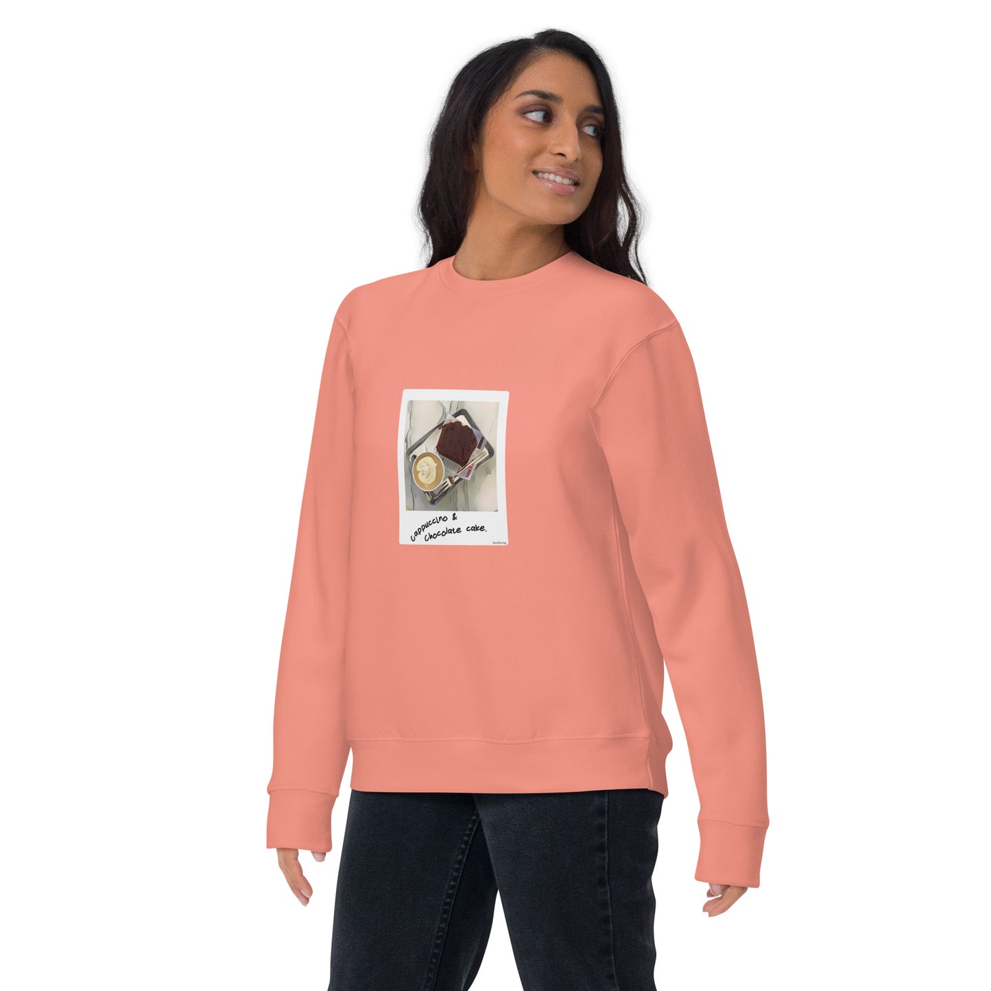 Premium sweatshirt - Cappuccino & Chocolate Cake