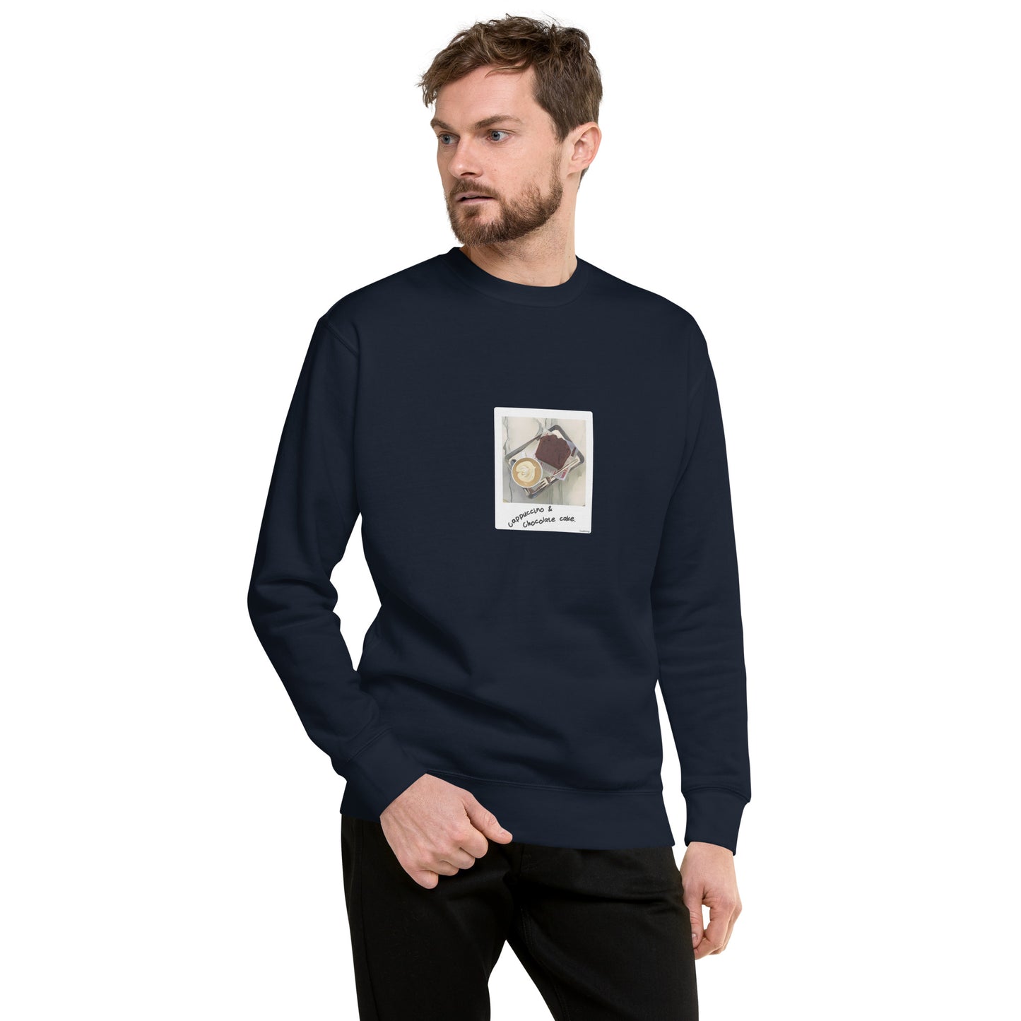 Premium sweatshirt - Cappuccino & Chocolate Cake