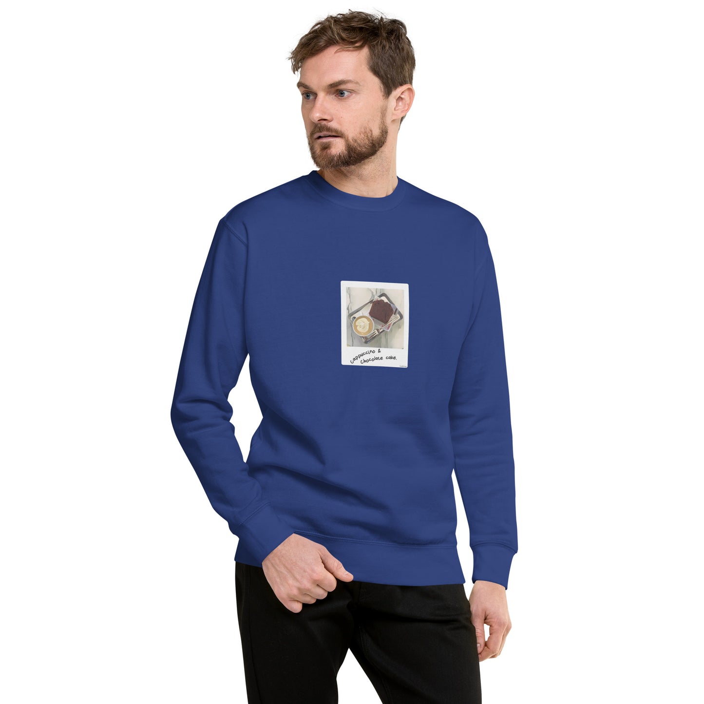 Premium sweatshirt - Cappuccino & Chocolate Cake