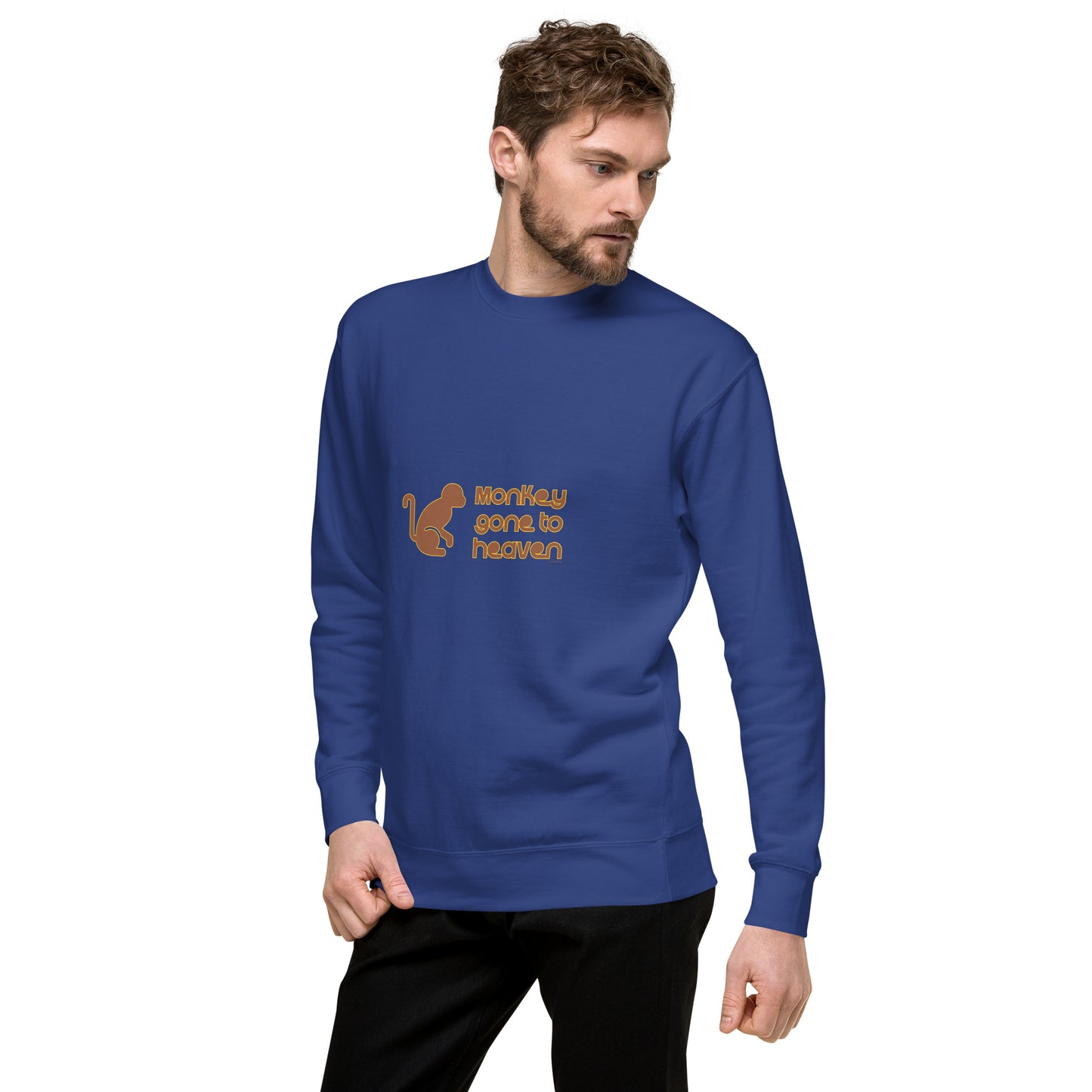 Premium sweatshirt - Monkey Gone To Heaven
