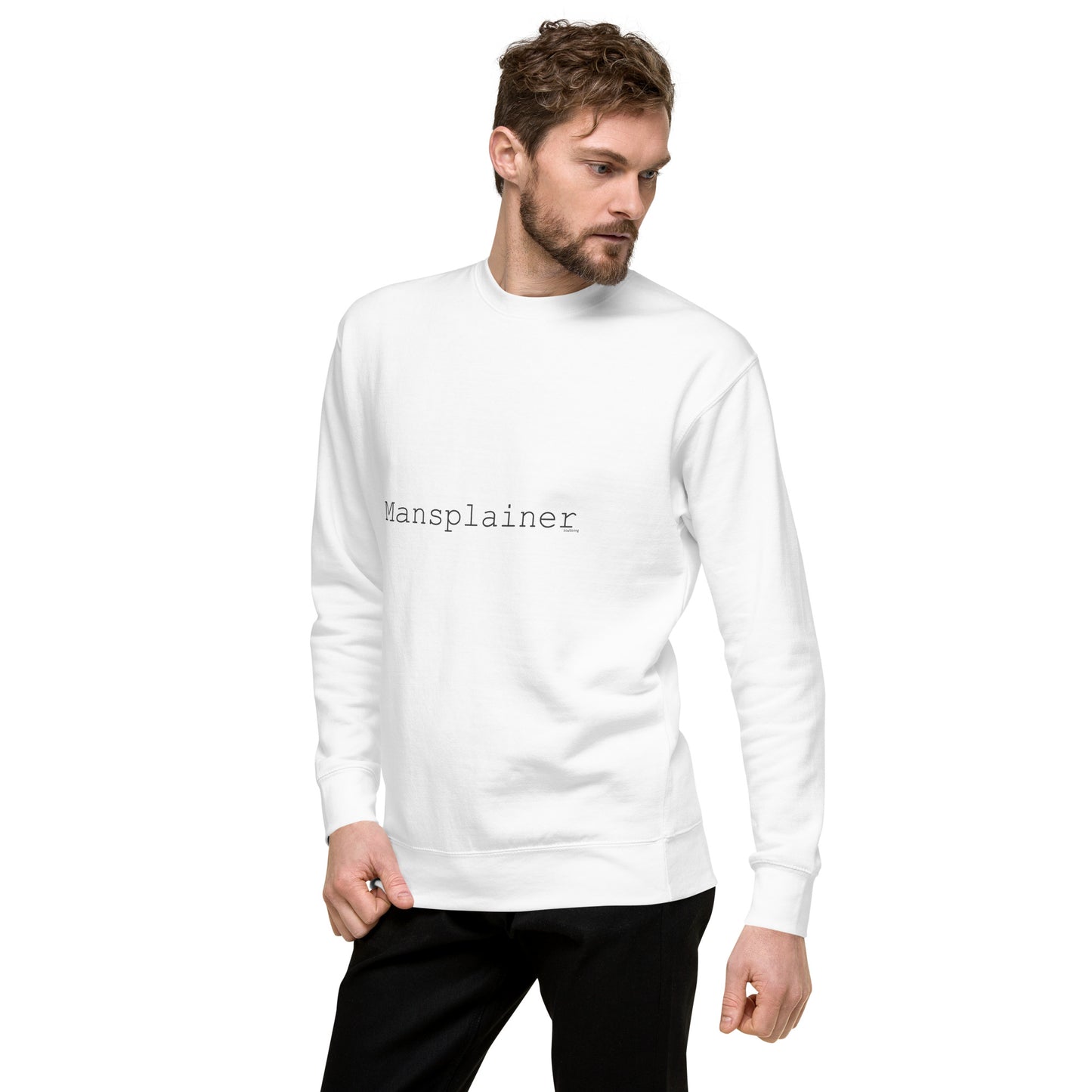 Men's Sweatshirt Mansplainer