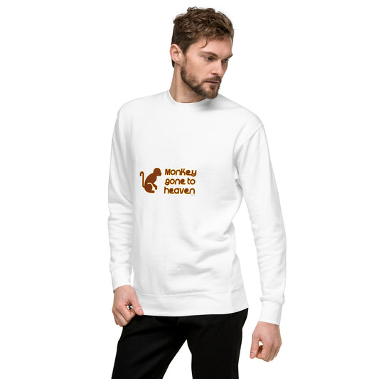 Premium sweatshirt - Monkey Gone To Heaven