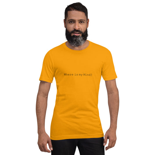 Mannen T-shirt - Where Is My Mind