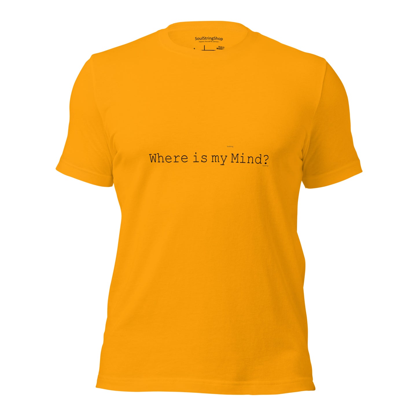 Mannen T-shirt - Where Is My Mind